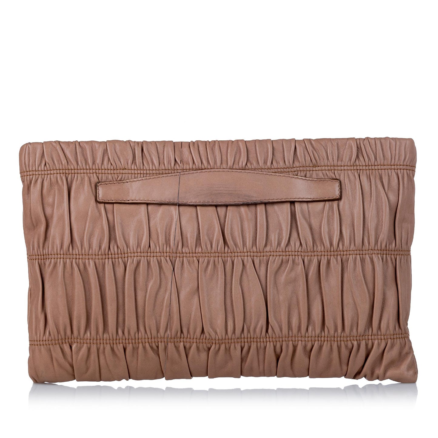 Prada Nappa Gaufre Clutch Bag Shg
