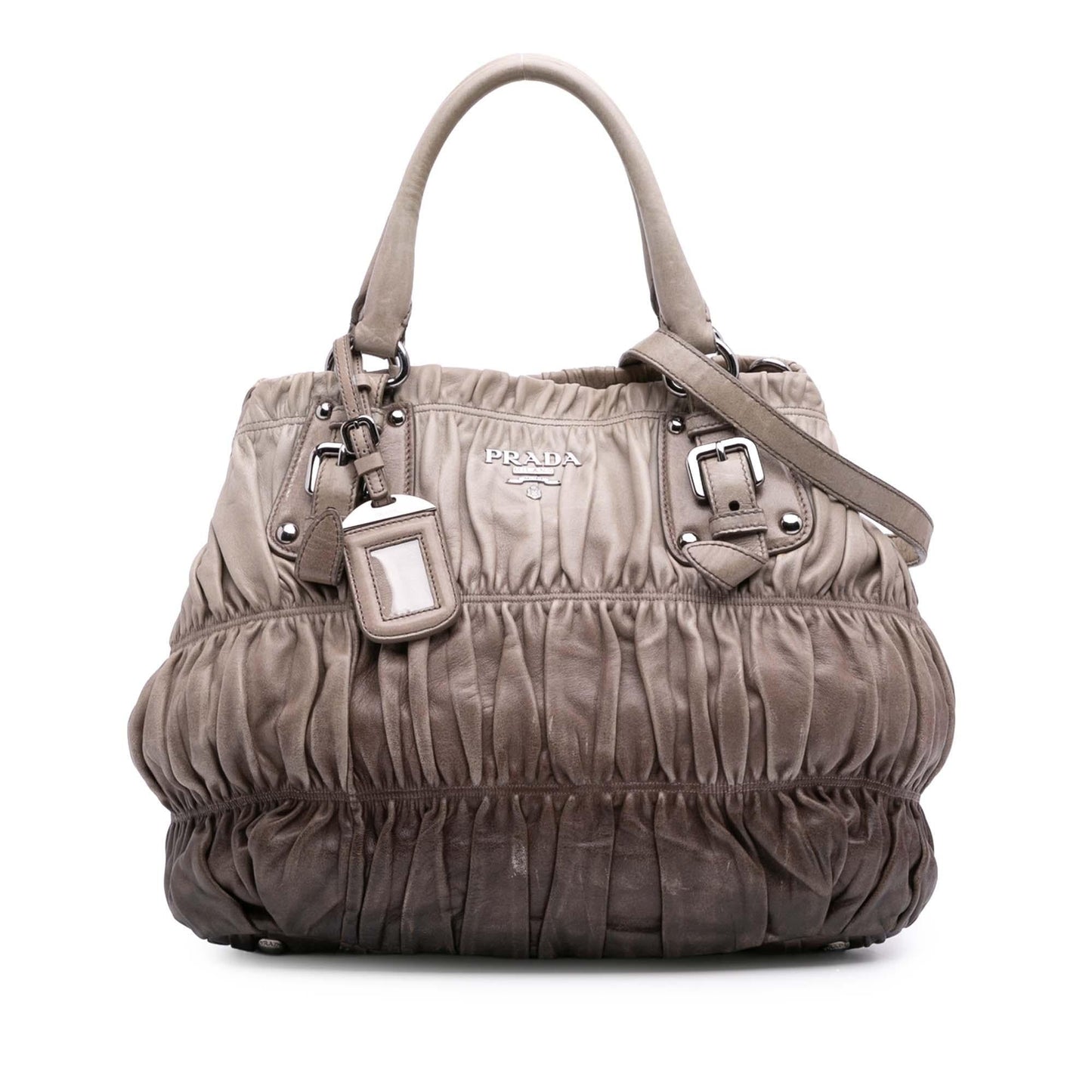 Prada Nappa Gaufre Ombre Satchel Satchel Bag