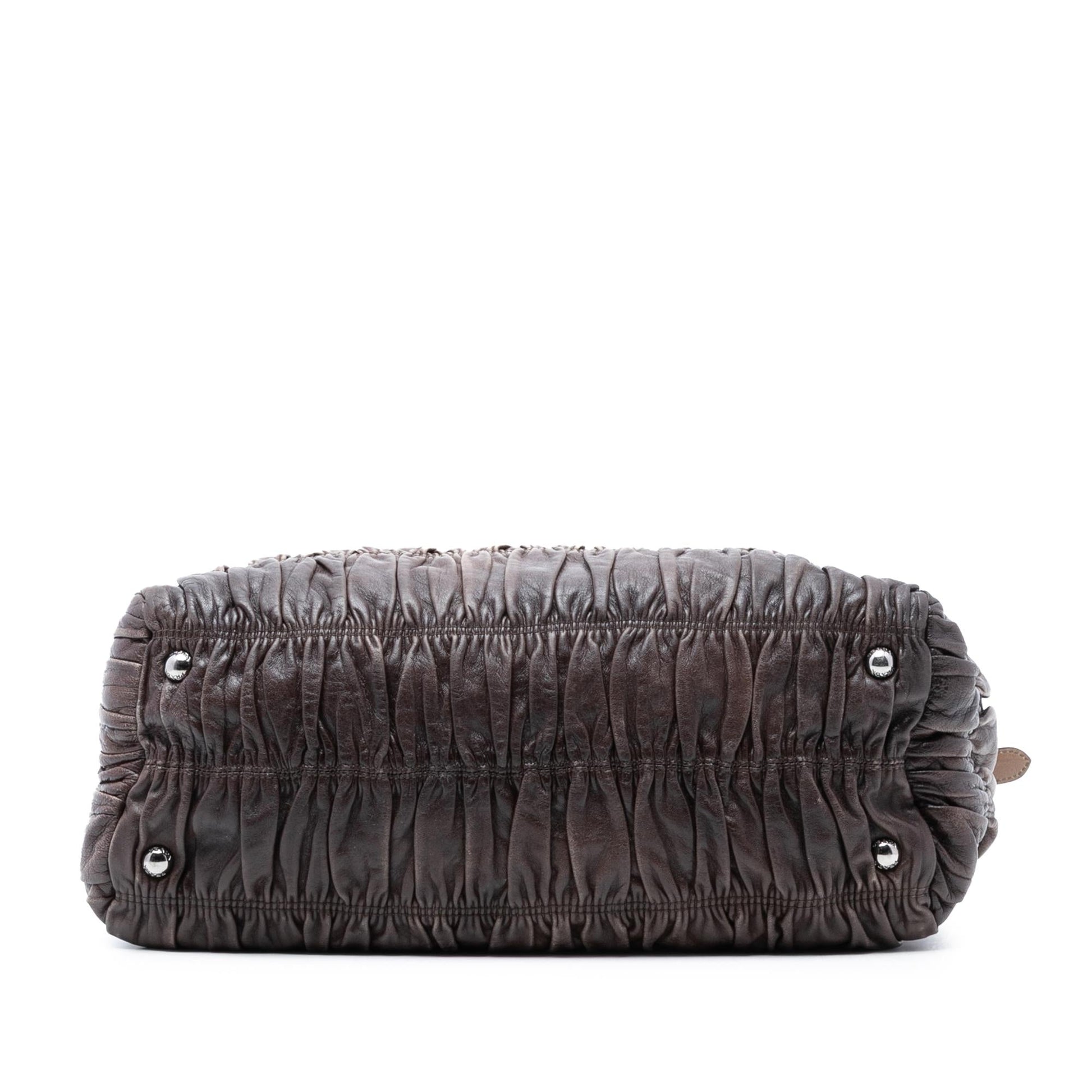 Prada Nappa Gaufre Ombre Satchel Satchel Bag Ombre Satchel 1