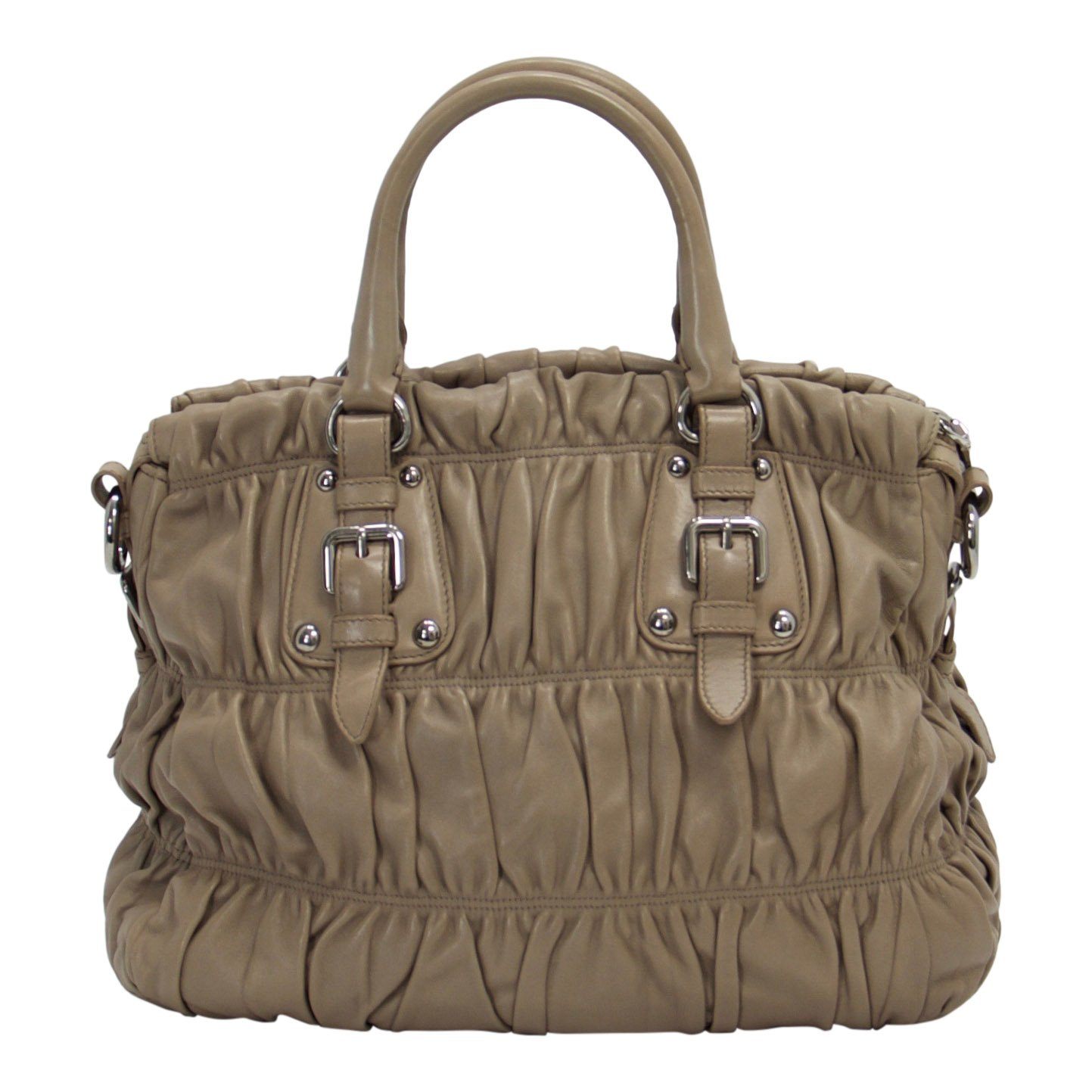 Prada Nappa Gaufre Satchel Bag Travel Bag