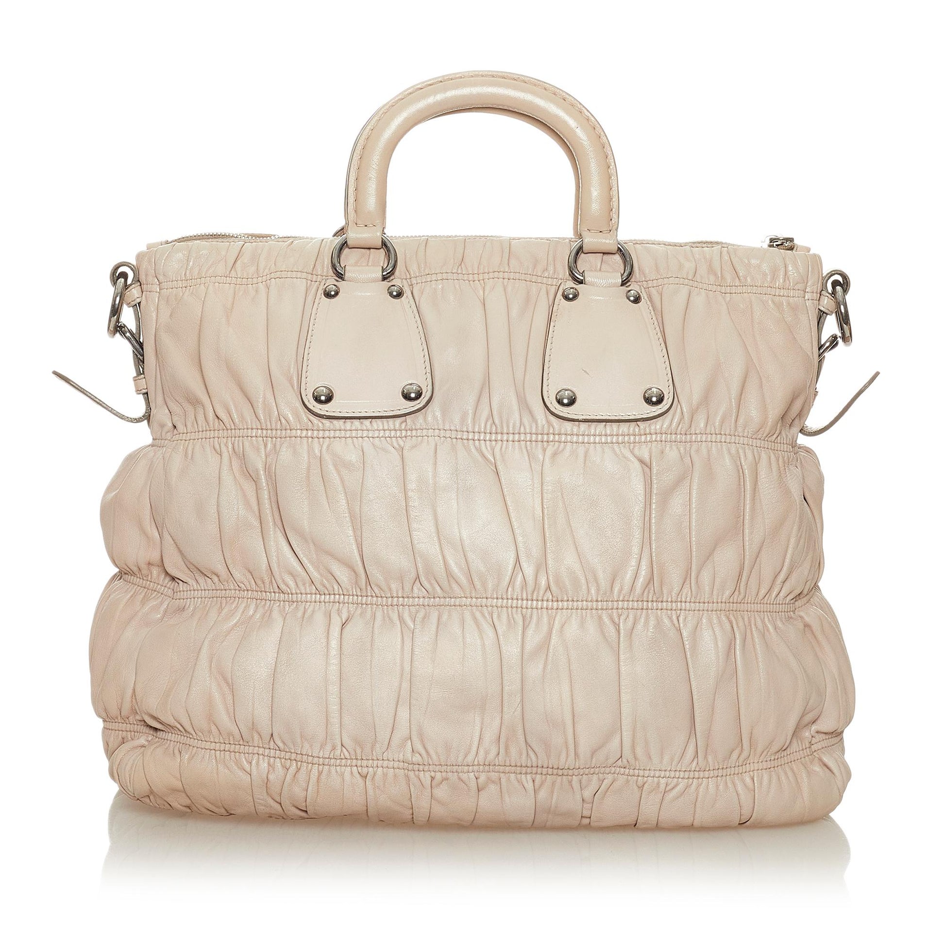 Prada Nappa Gaufre Satchel Shg Satchel Bag