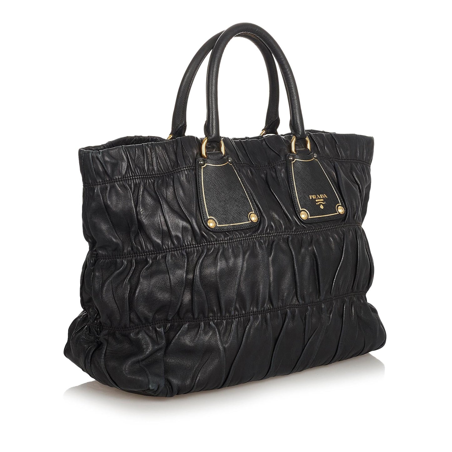 Prada Nappa Gaufre Tote Bag Shg