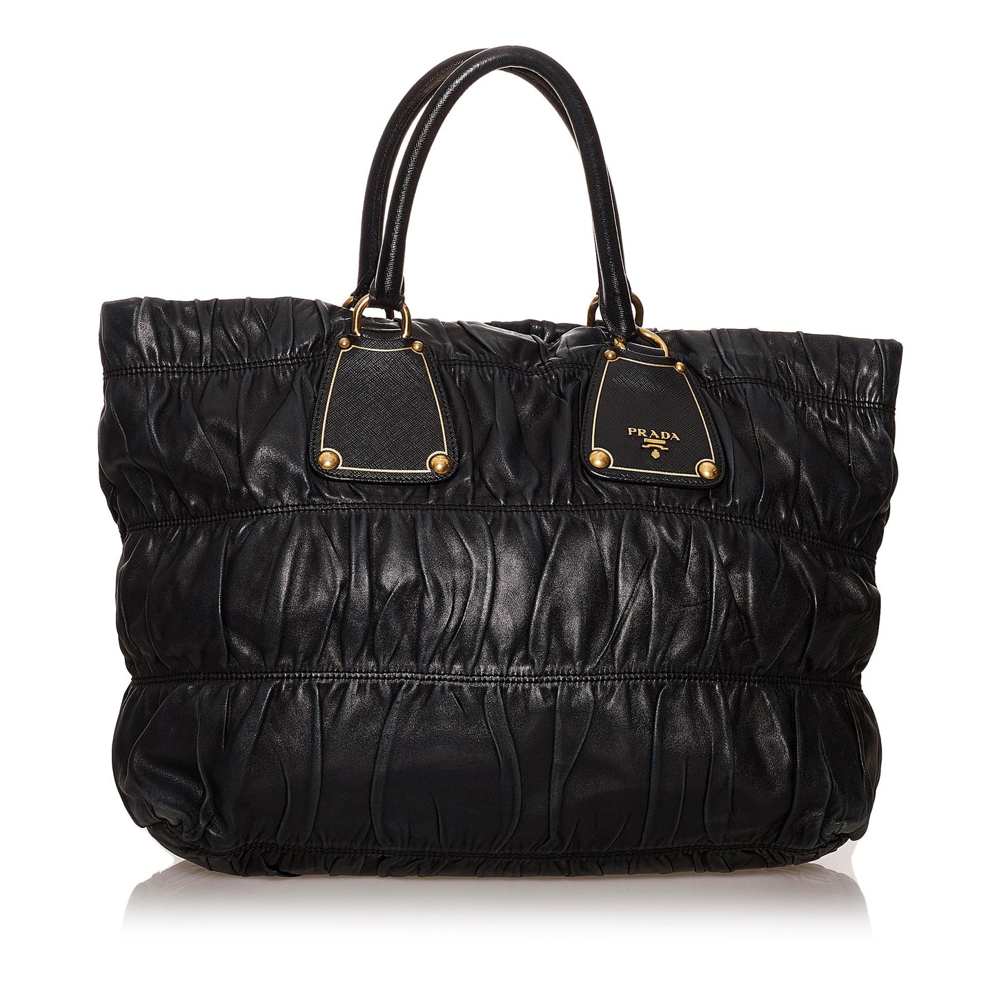Prada Nappa Gaufre Tote Bag Shg Bag Shg 29356