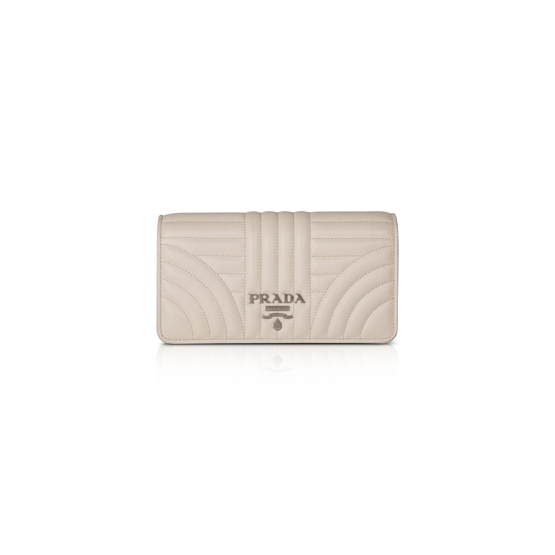 Prada Nappa Impunture Shoulder Bag Leather Mini