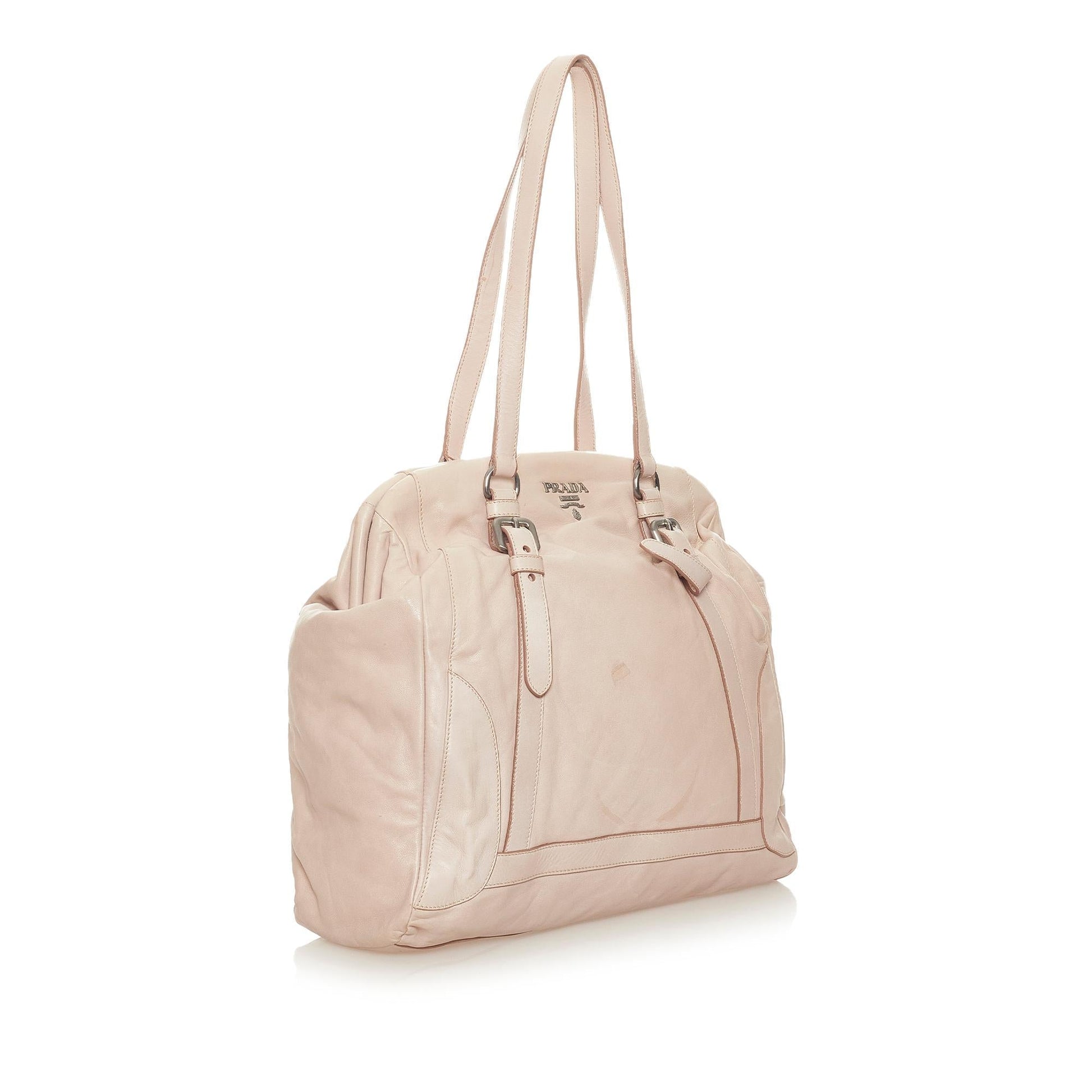 Prada Nappa Shoulder Bag Shg Leather