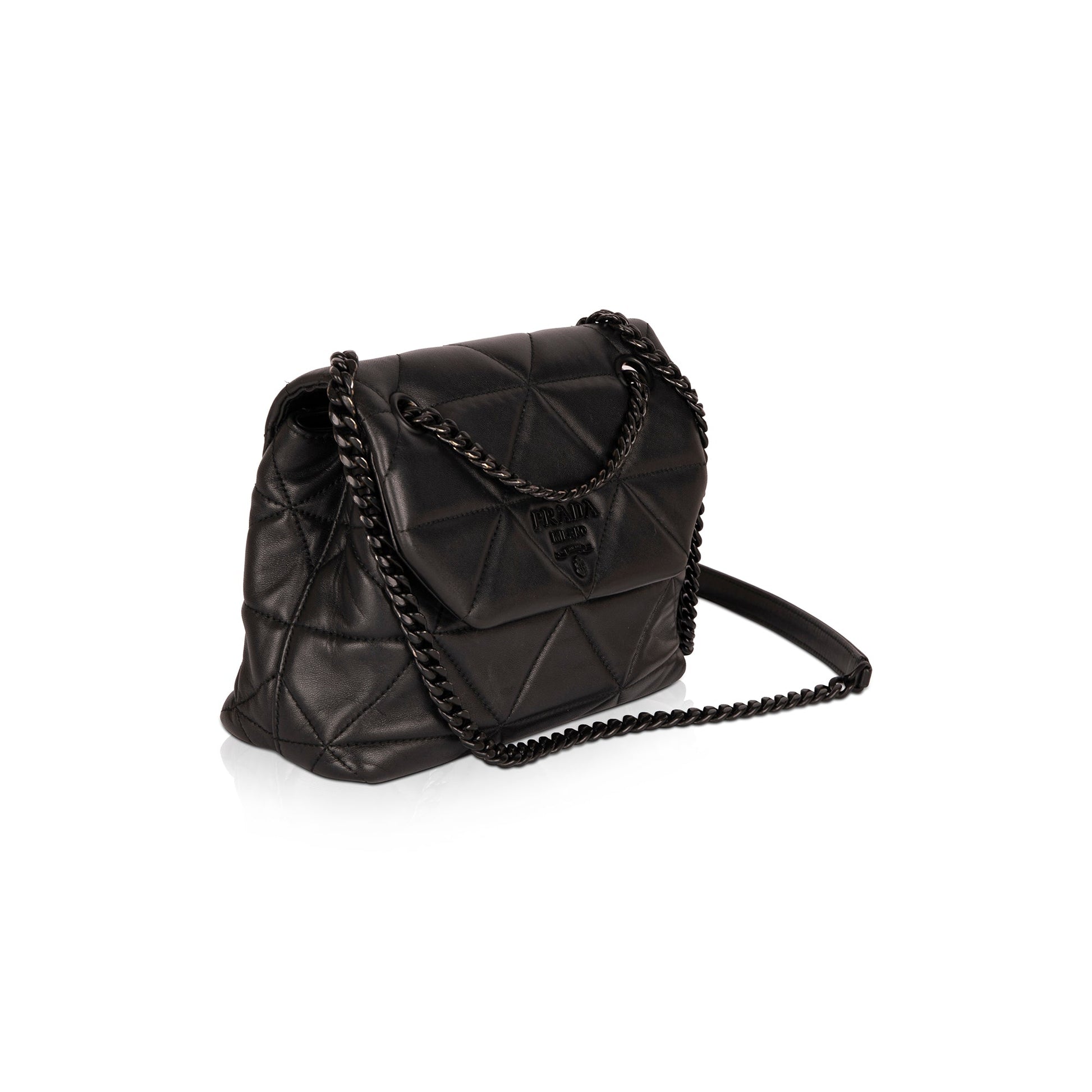 Prada Nappa Spectrum Bag Leather Travel Bag