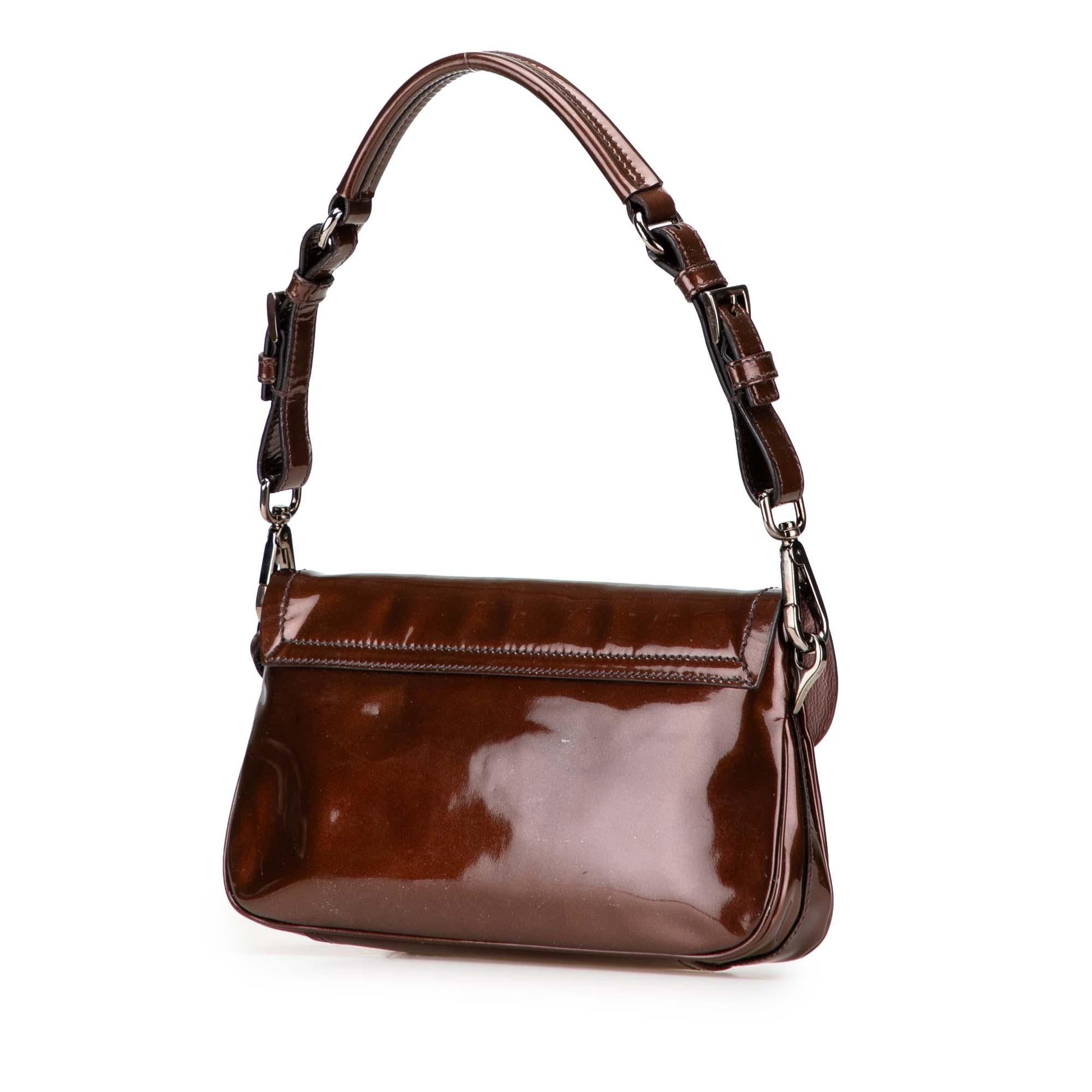 Prada Tassel Shoulder Bag Patent
