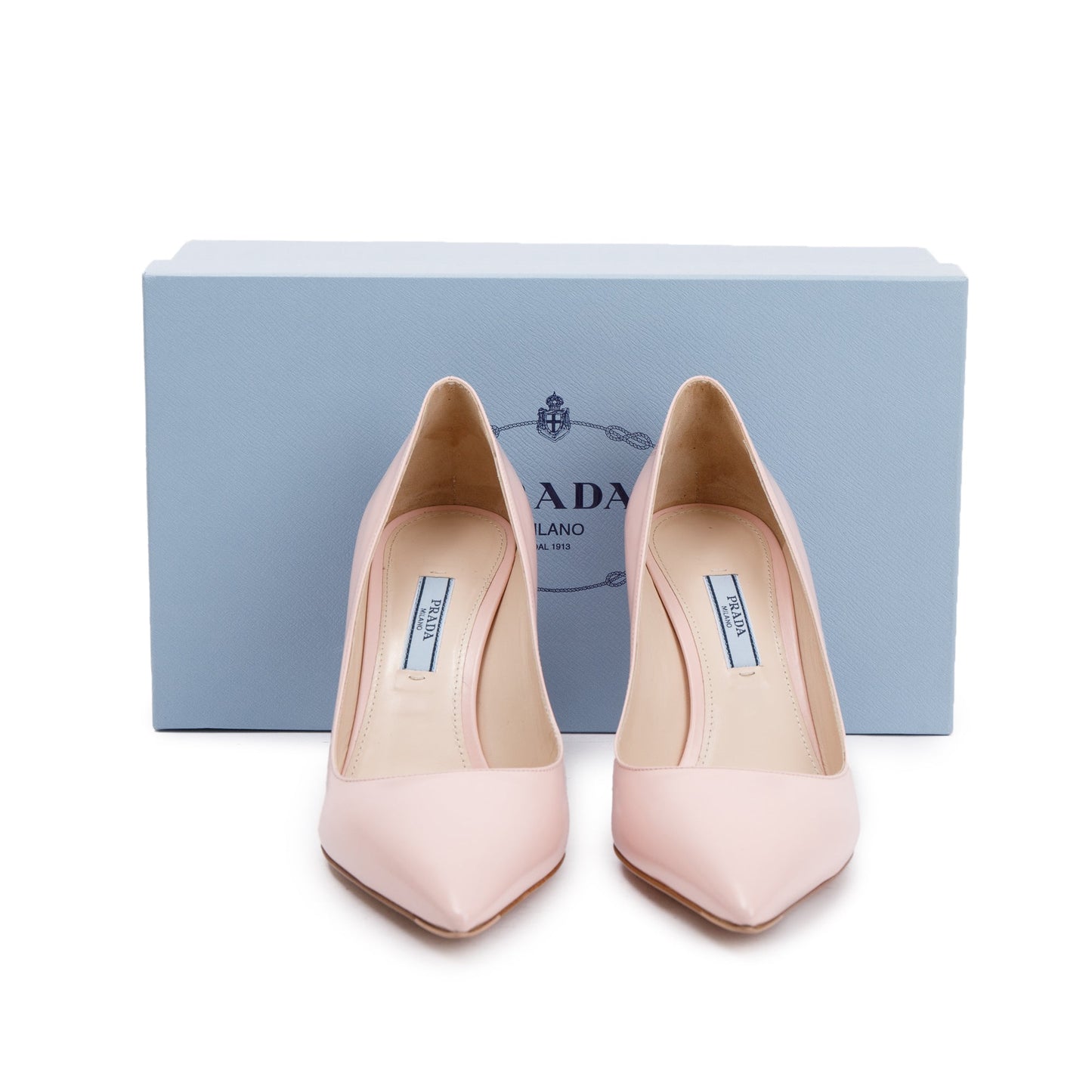Prada Spazzolato Calzature Donna Pumps, Size . Handbag Pink Shoes