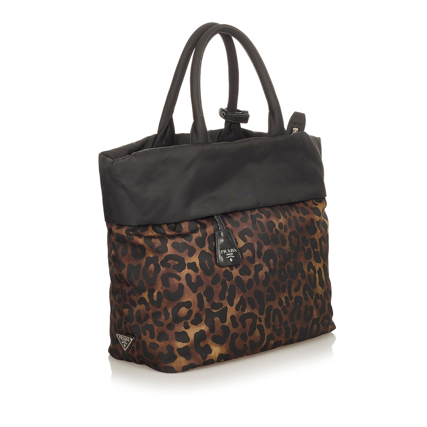 Prada Printed Tessuto Satchel Shg Satchel Bag