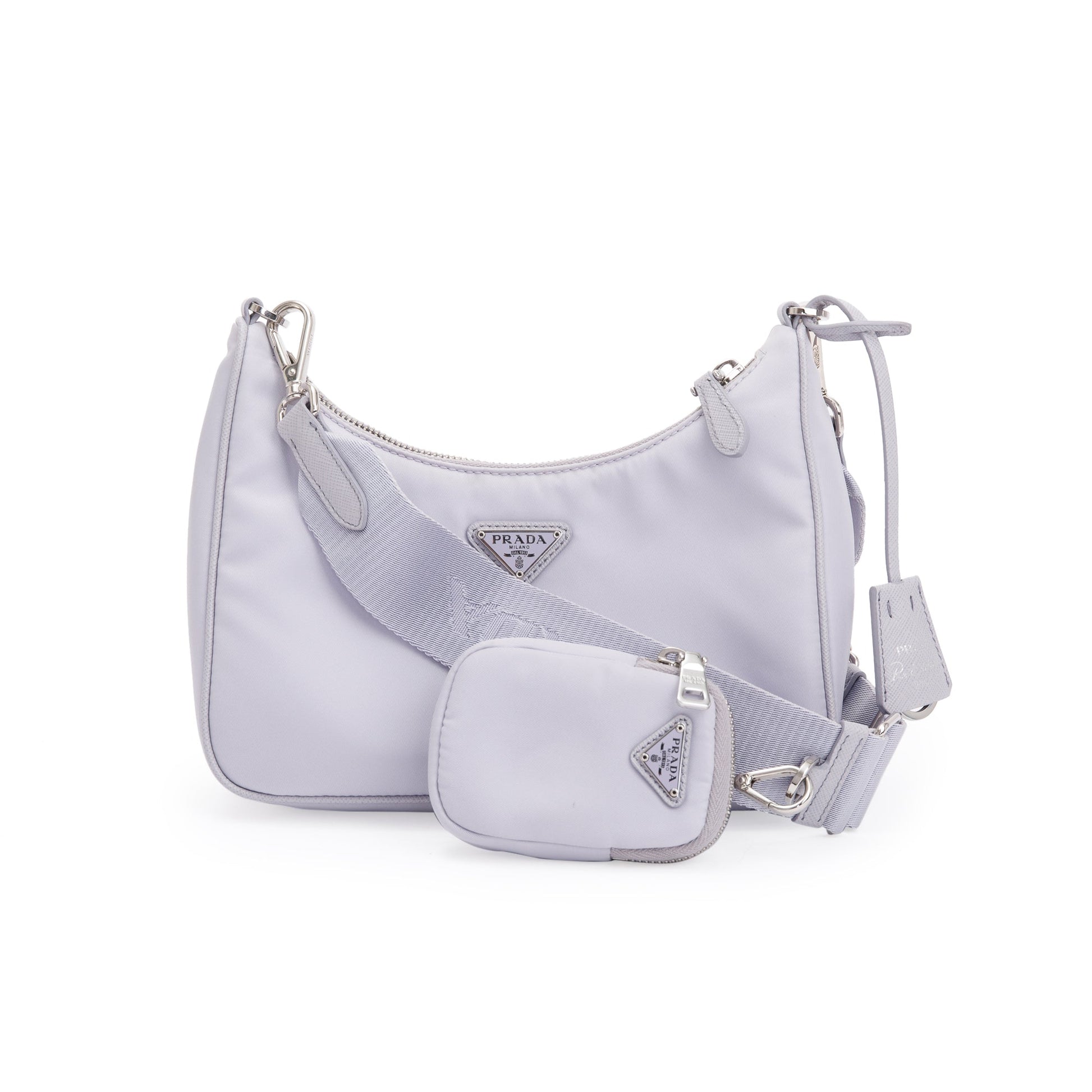 Prada Purple Re Edition Re Shoulder Bag Nylon