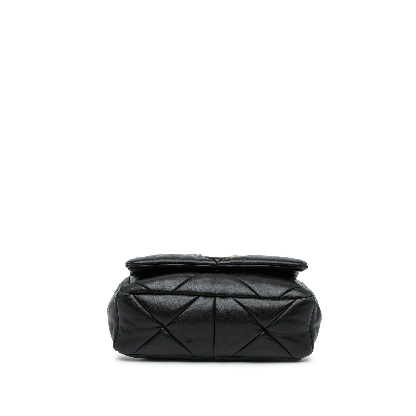 Prada Nappa Re Triangle Patchwork System Satchel Shg Dkyzlx Nylon Quilted Flap Satchel Bag