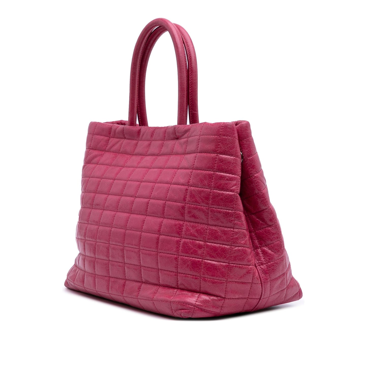 Prada Nappa Satchel Quilted Satchel Bag