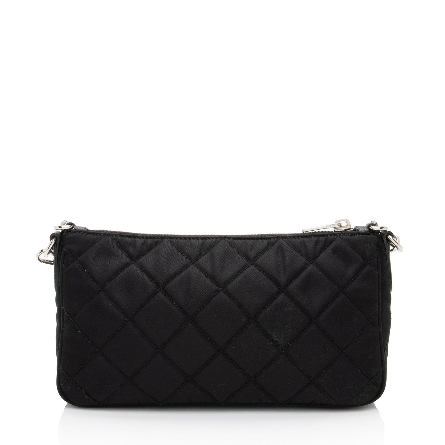 Prada Tessuto Impuntu Crossbody Quilted Crossbody Bag