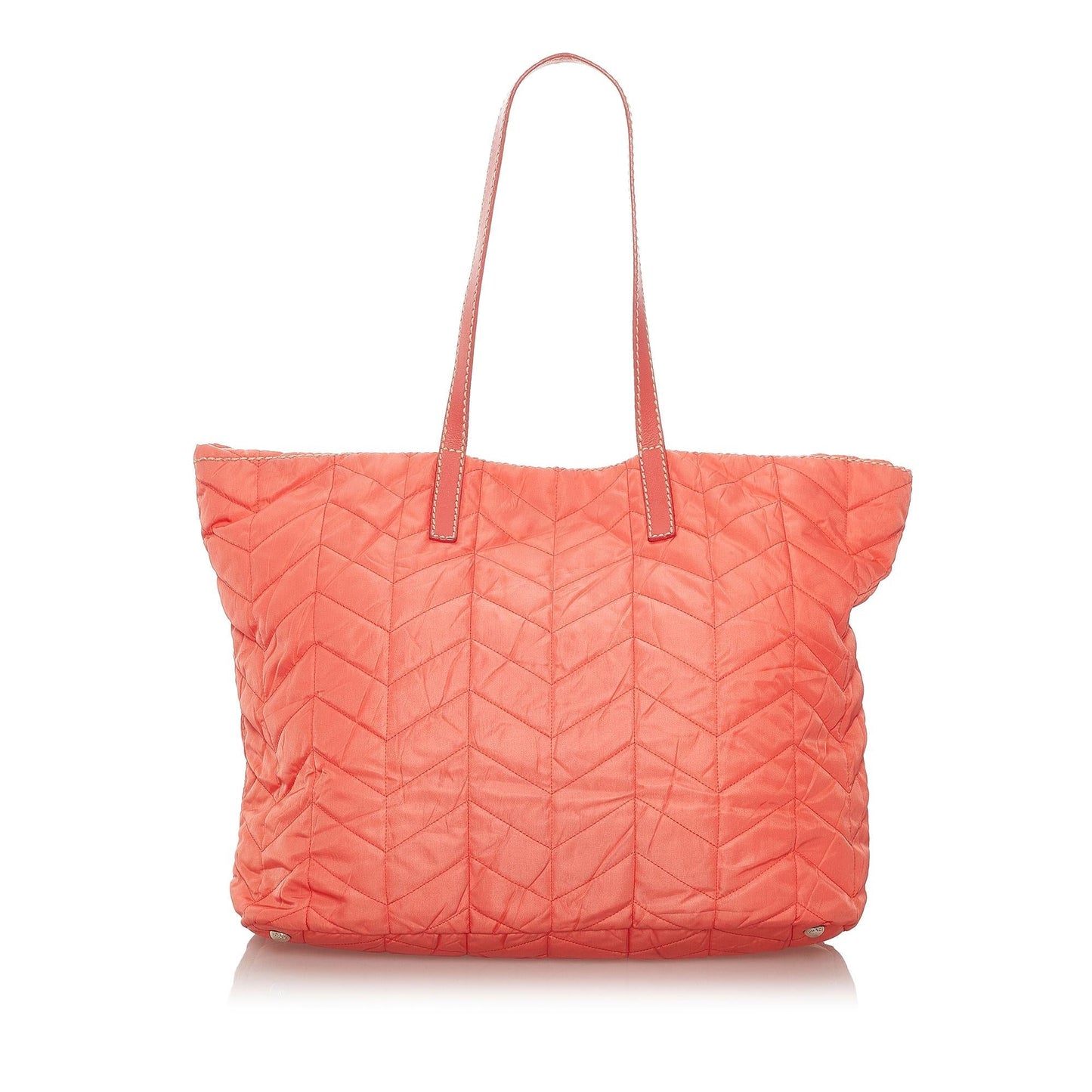 Prada Tessuto Tote Bag Shg Quilted