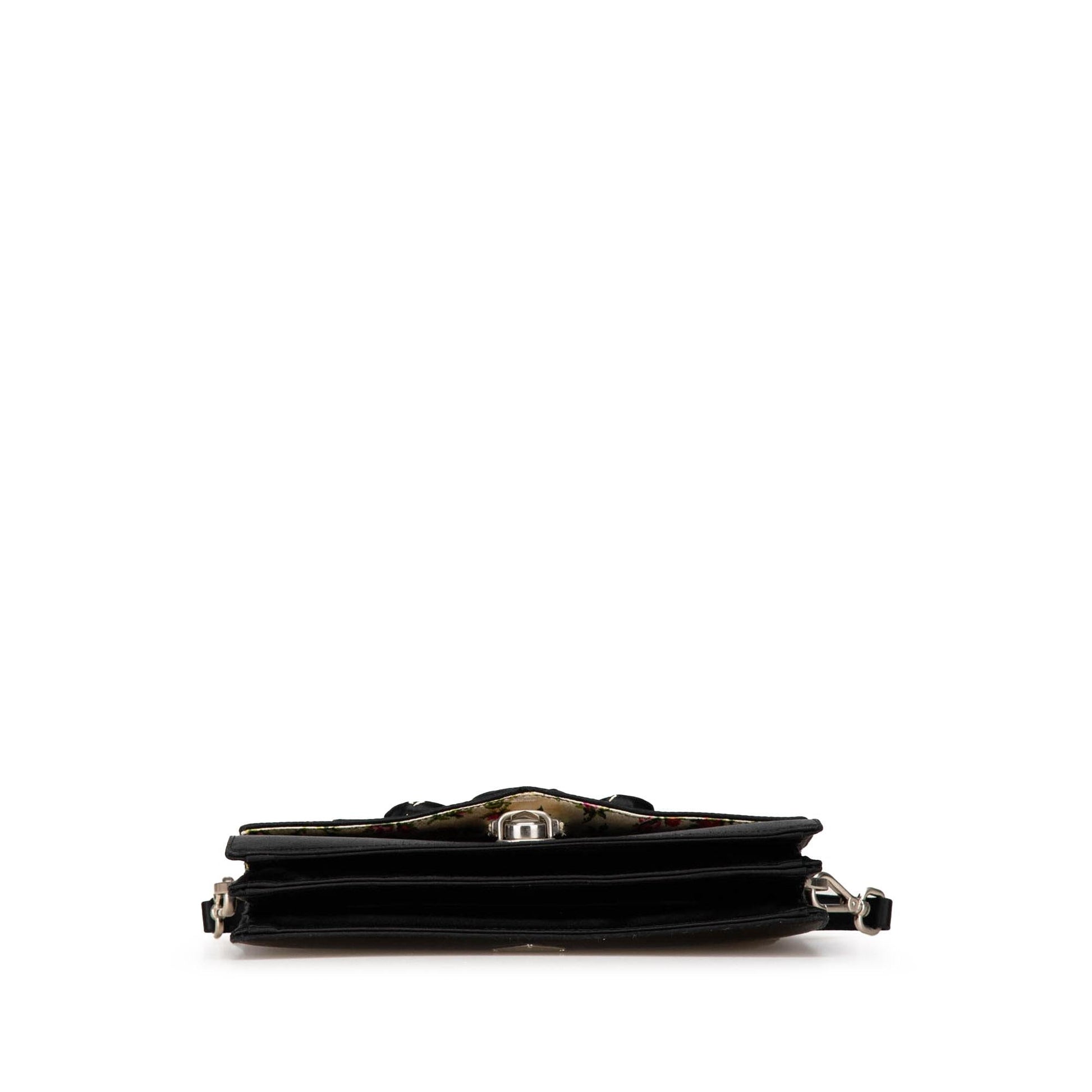 Prada Raso Flower Shoulder Bag