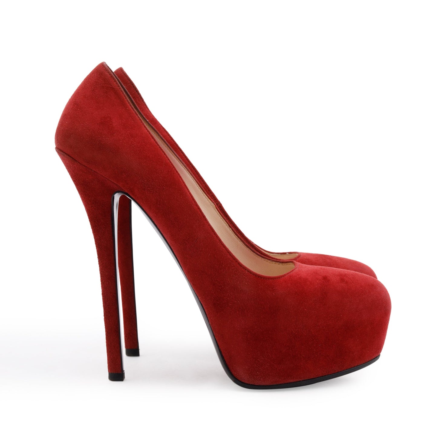 Prada Pumps, Size . Handbag Suede Red Shoes