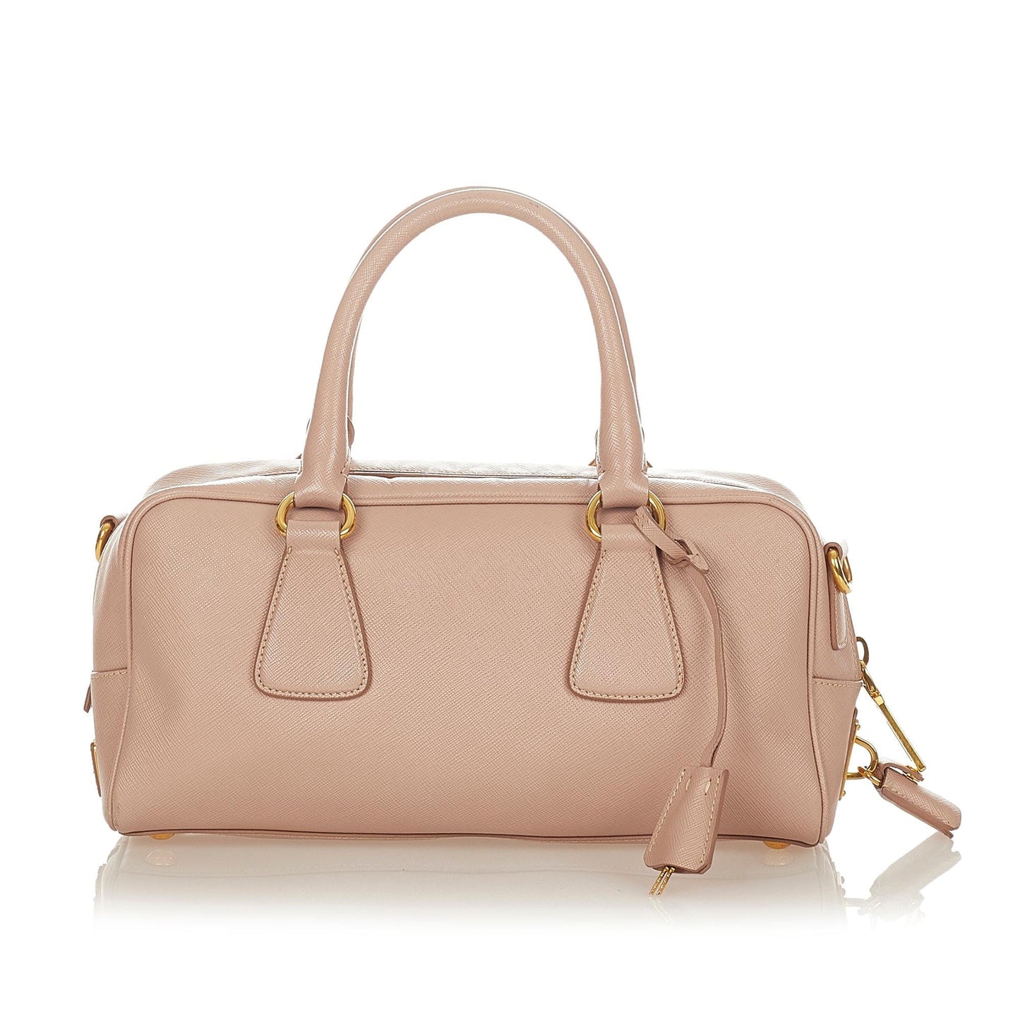 Prada Bauletto Satchel Shg Saffiano Satchel Bag