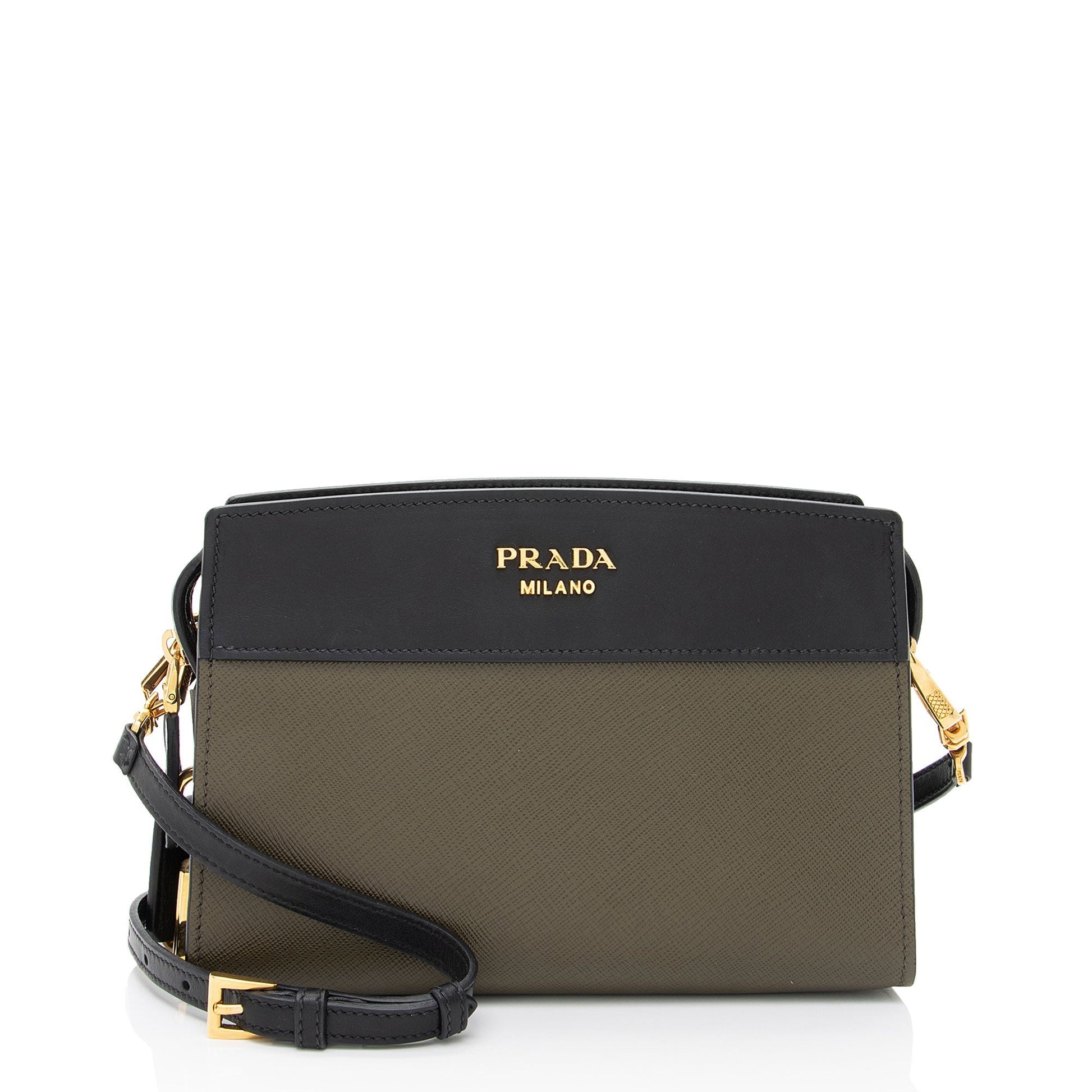 Prada City Calf Esplanade Crossbody Shf Lse1K2 Saffiano Crossbody Bag