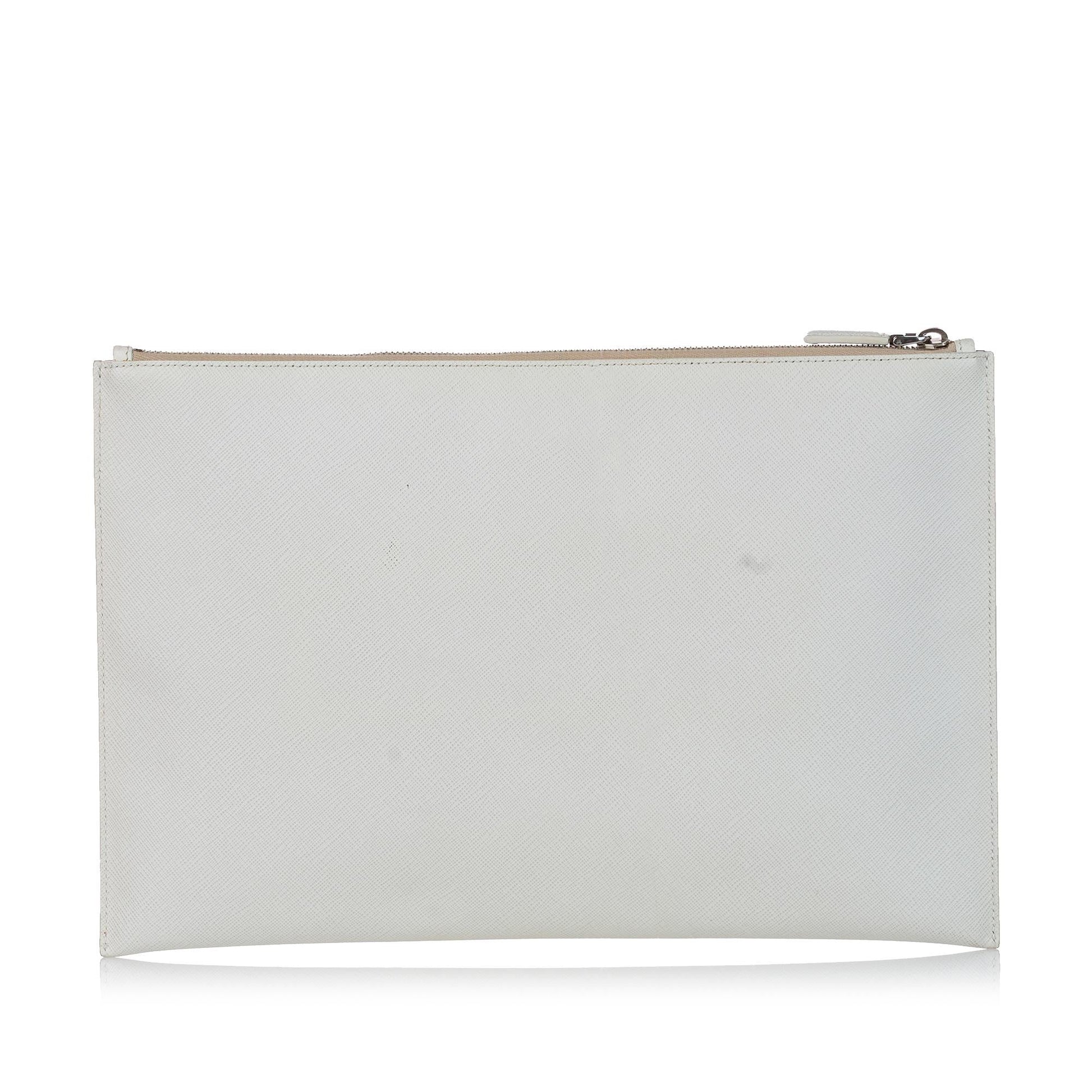 Prada Clutch Bag Shg Saffiano