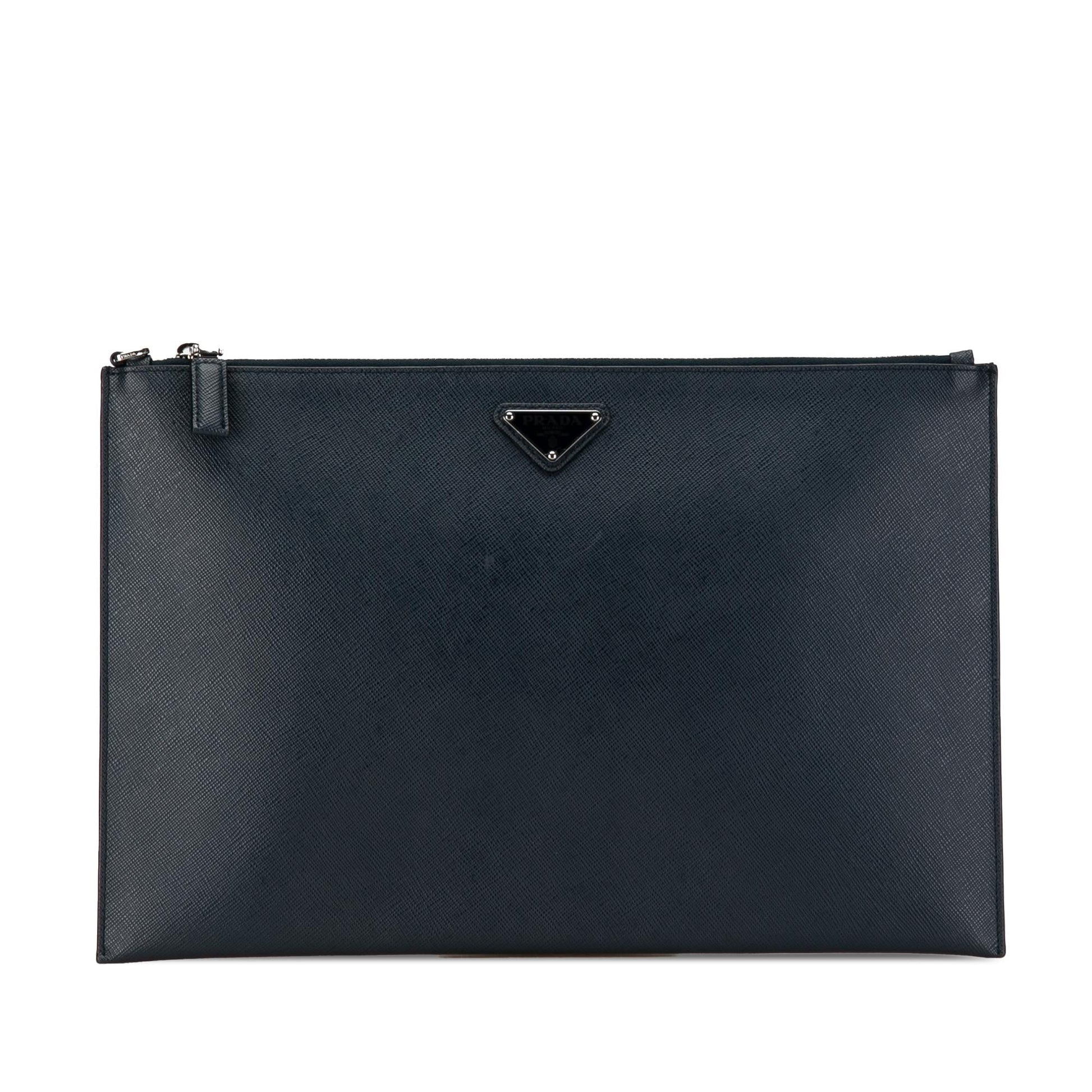 Prada Clutch Shg 3Digsx Saffiano Clutch Bag