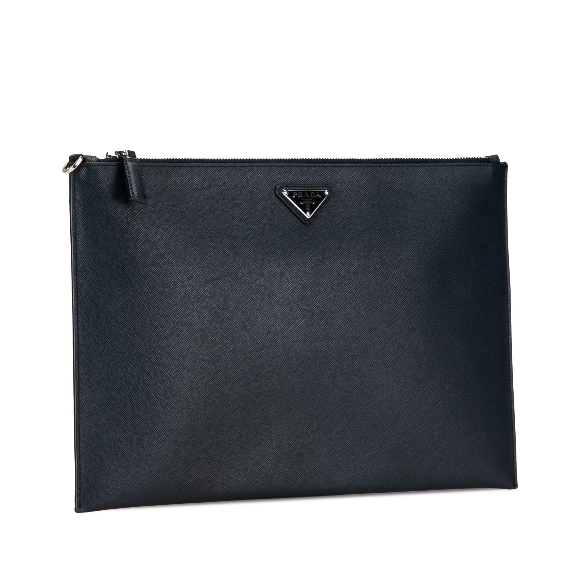 Prada Clutch Shg 3Digsx Saffiano Clutch Bag