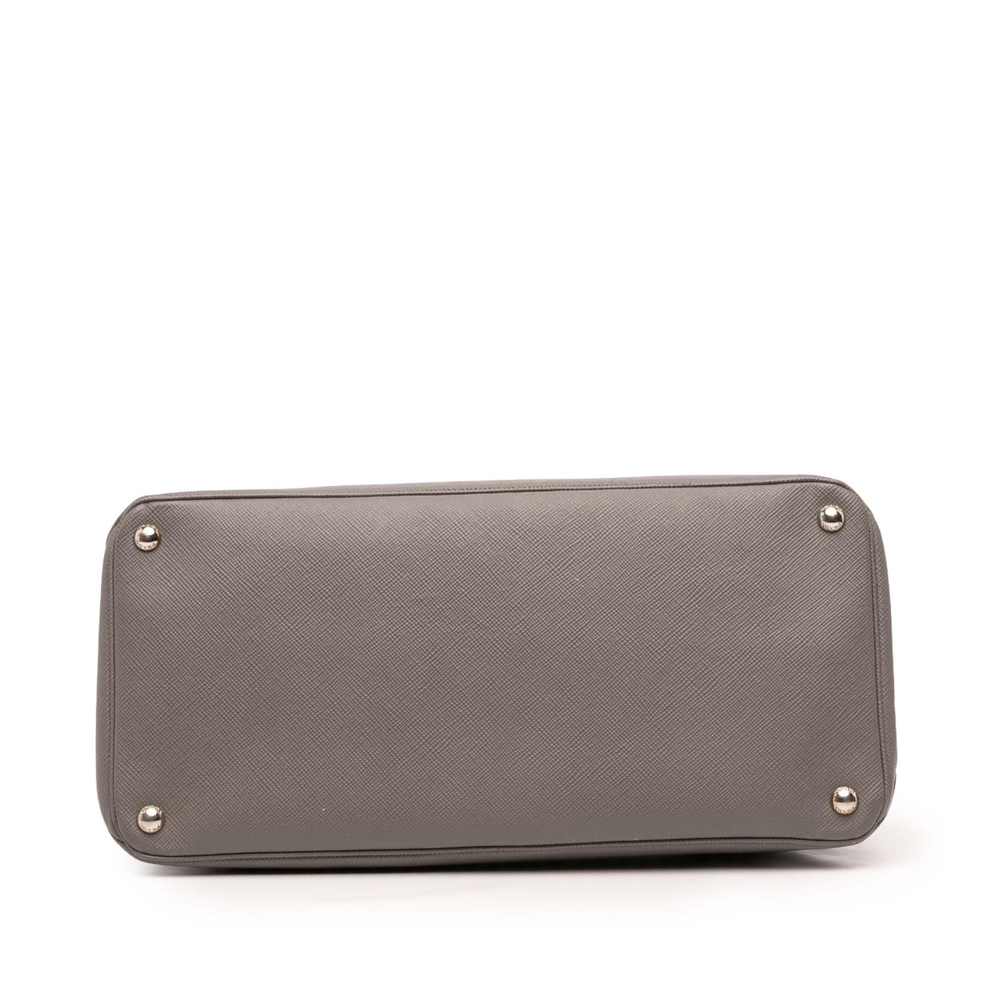 Prada Cuir Turnlock Twin Satchel Saffiano Satchel Bag Twin Satchel 2