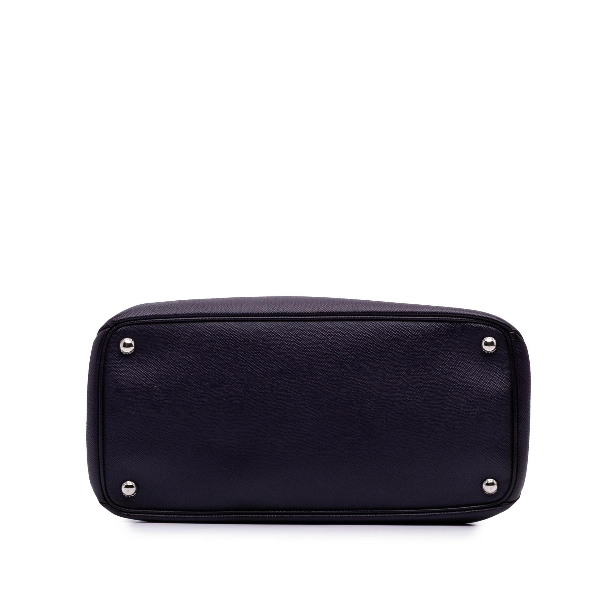 Prada Cuir Turnlock Twin Satchel Saffiano Satchel Bag Twin Satchel 4