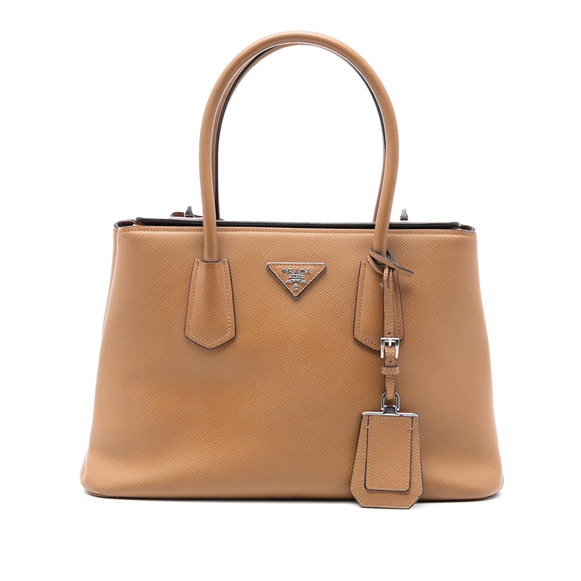 Prada Cuir Turnlock Twin Satchel Saffiano Satchel Bag Twin Satchel 5