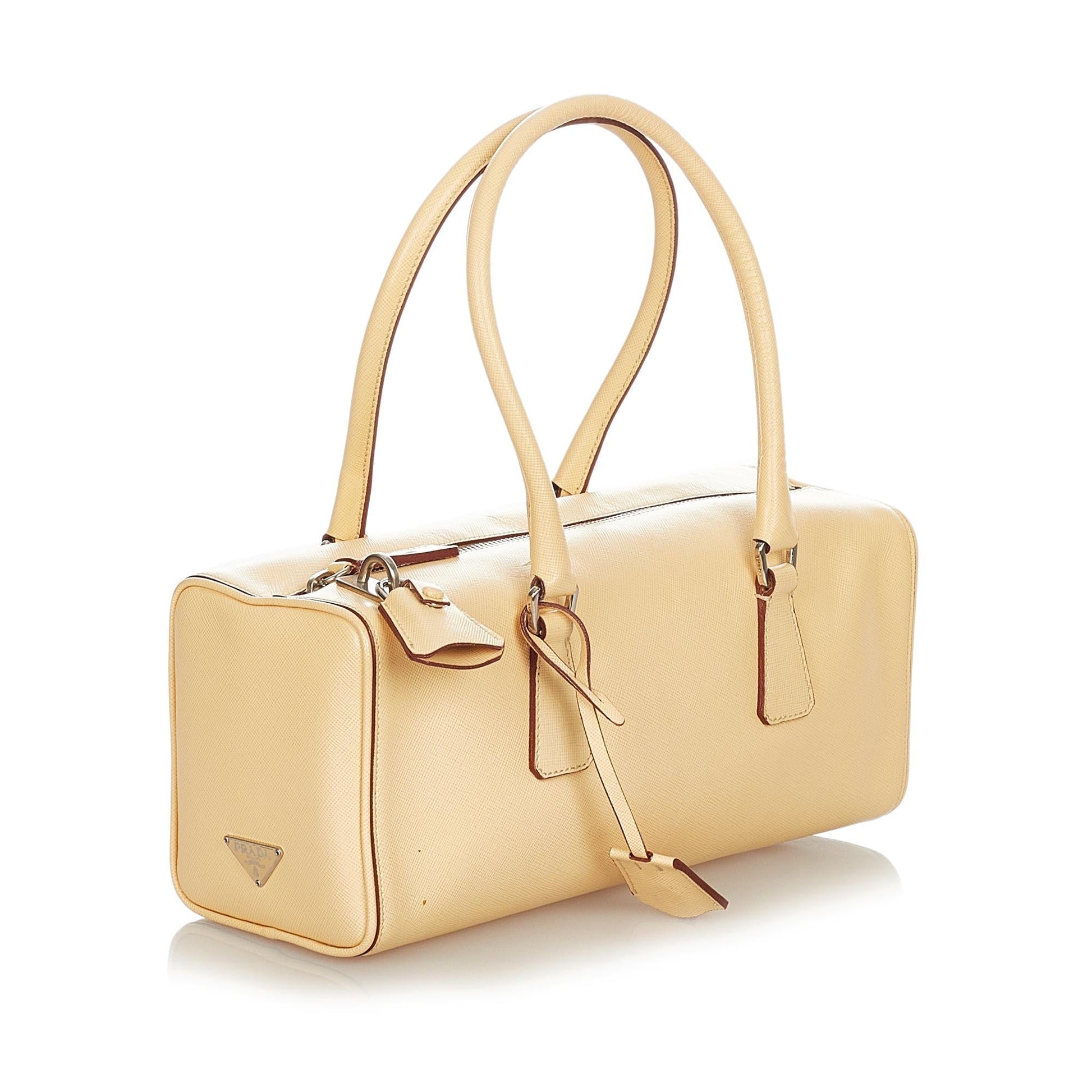 Prada Handbag Shg Saffiano Satchel Bag