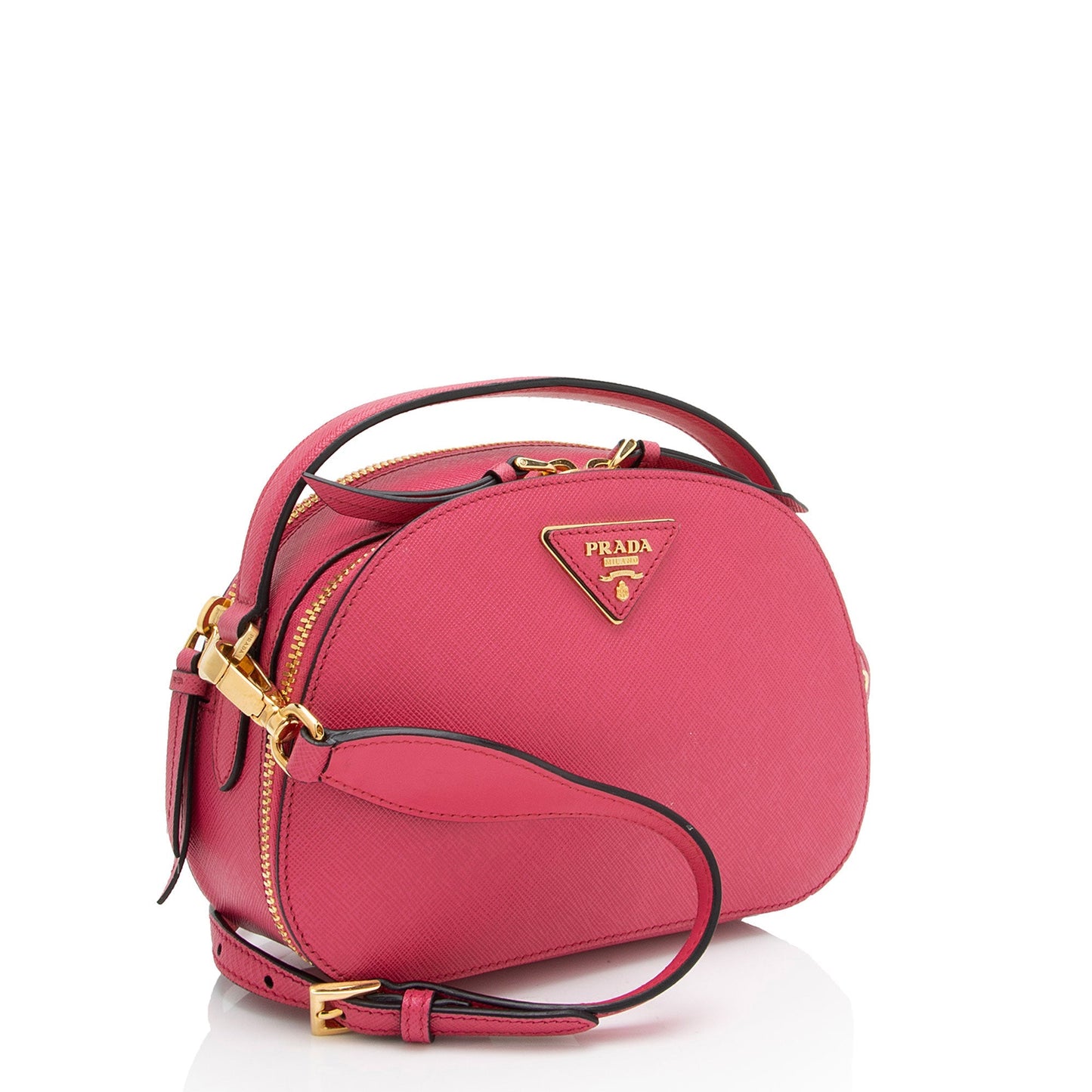 Prada Lux Odette Crossbody Saffiano Crossbody Bag