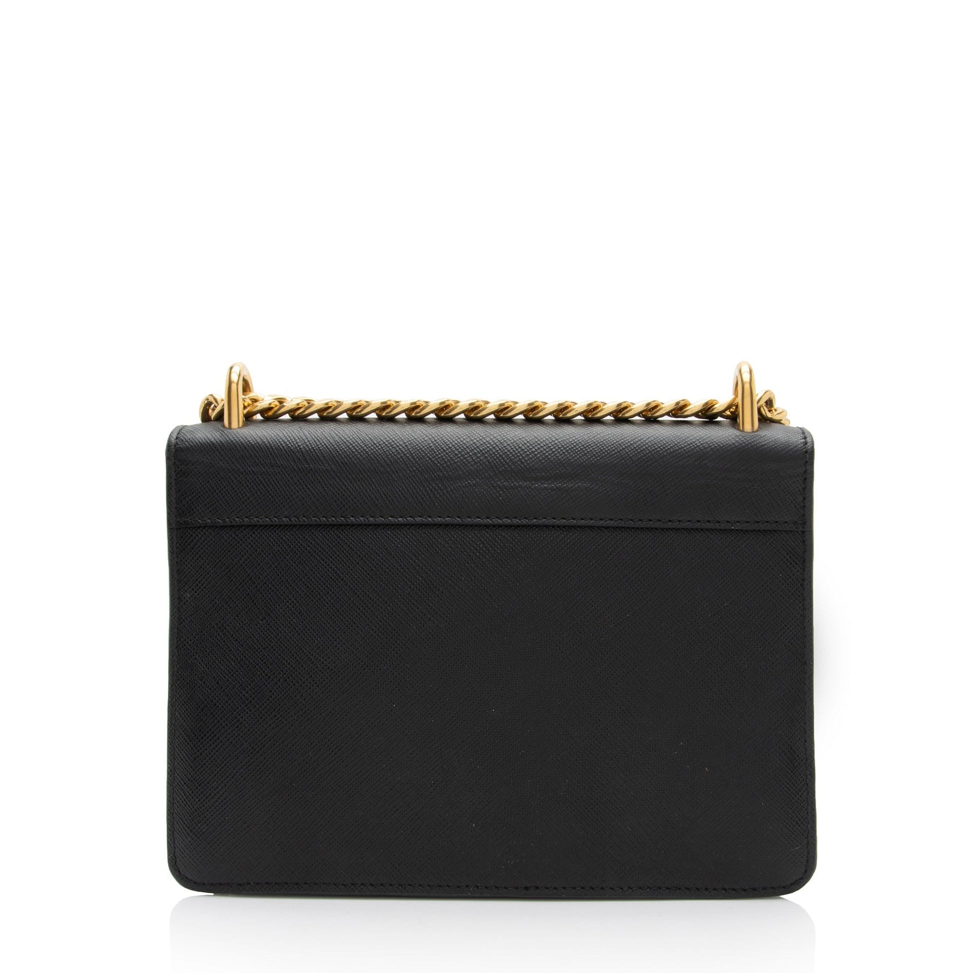Prada Shoulder Bag Leather Saffiano Mini