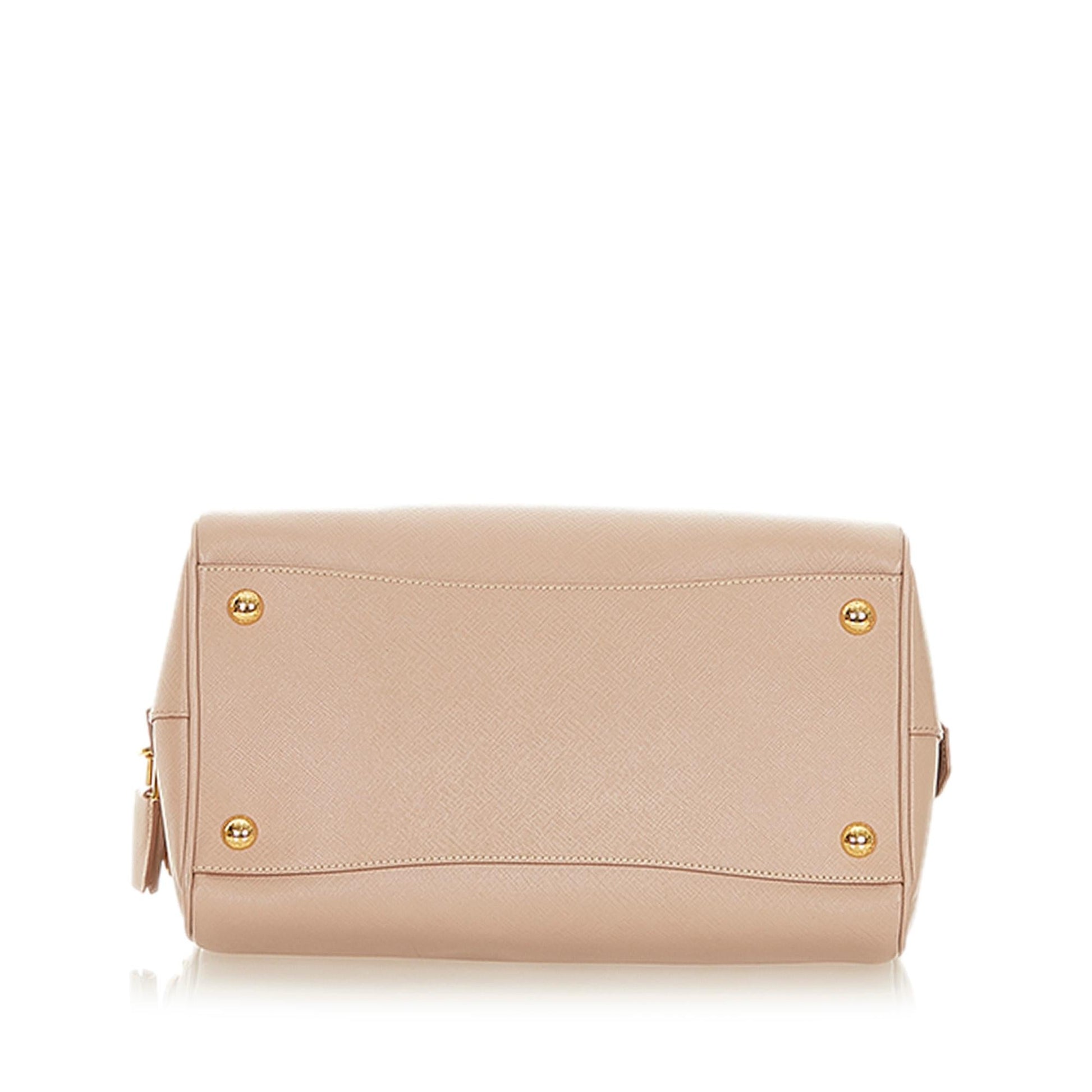 Prada Satchel Shg Leather Saffiano Satchel Bag