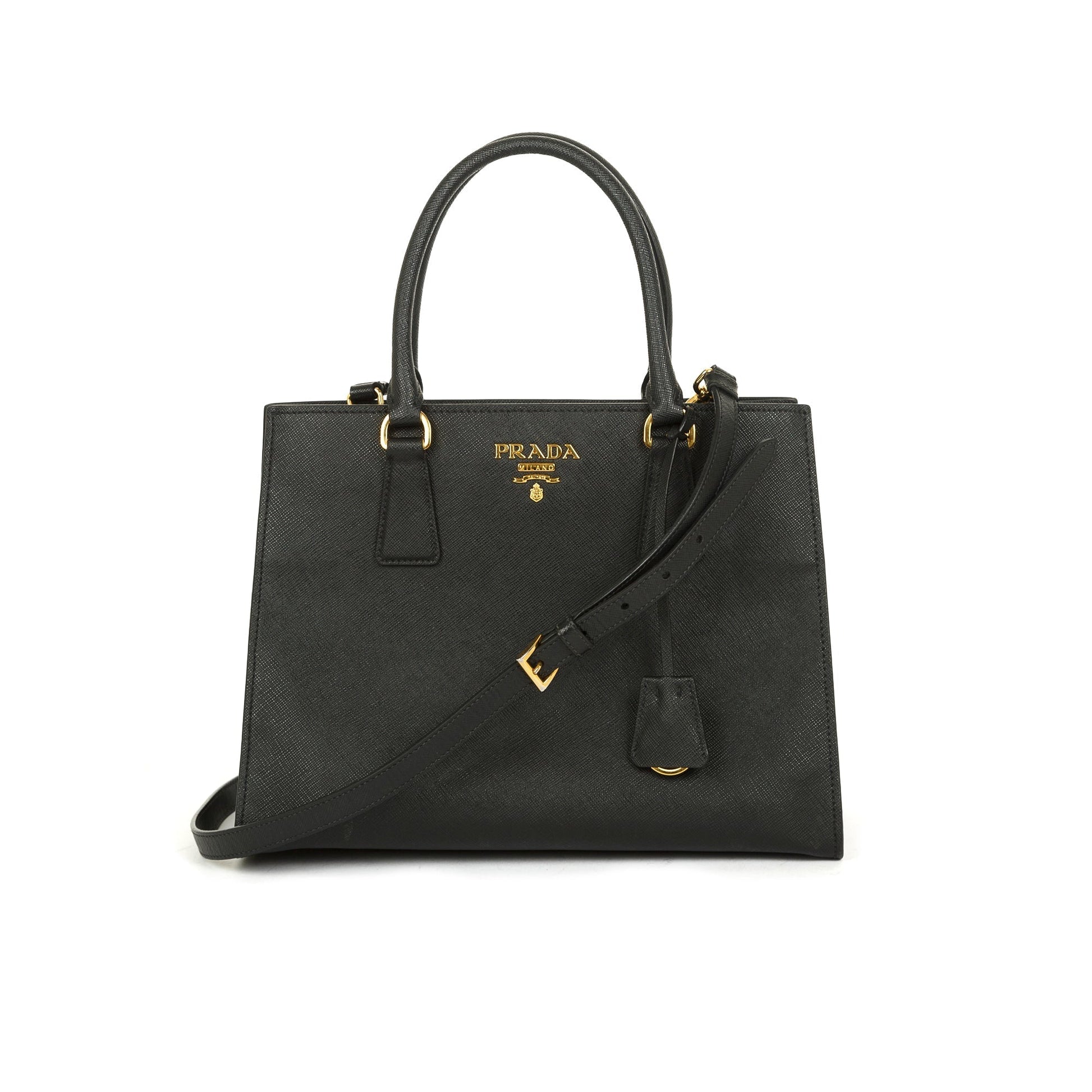 Prada Saffiano Tote Handbag Leather Tote Bag