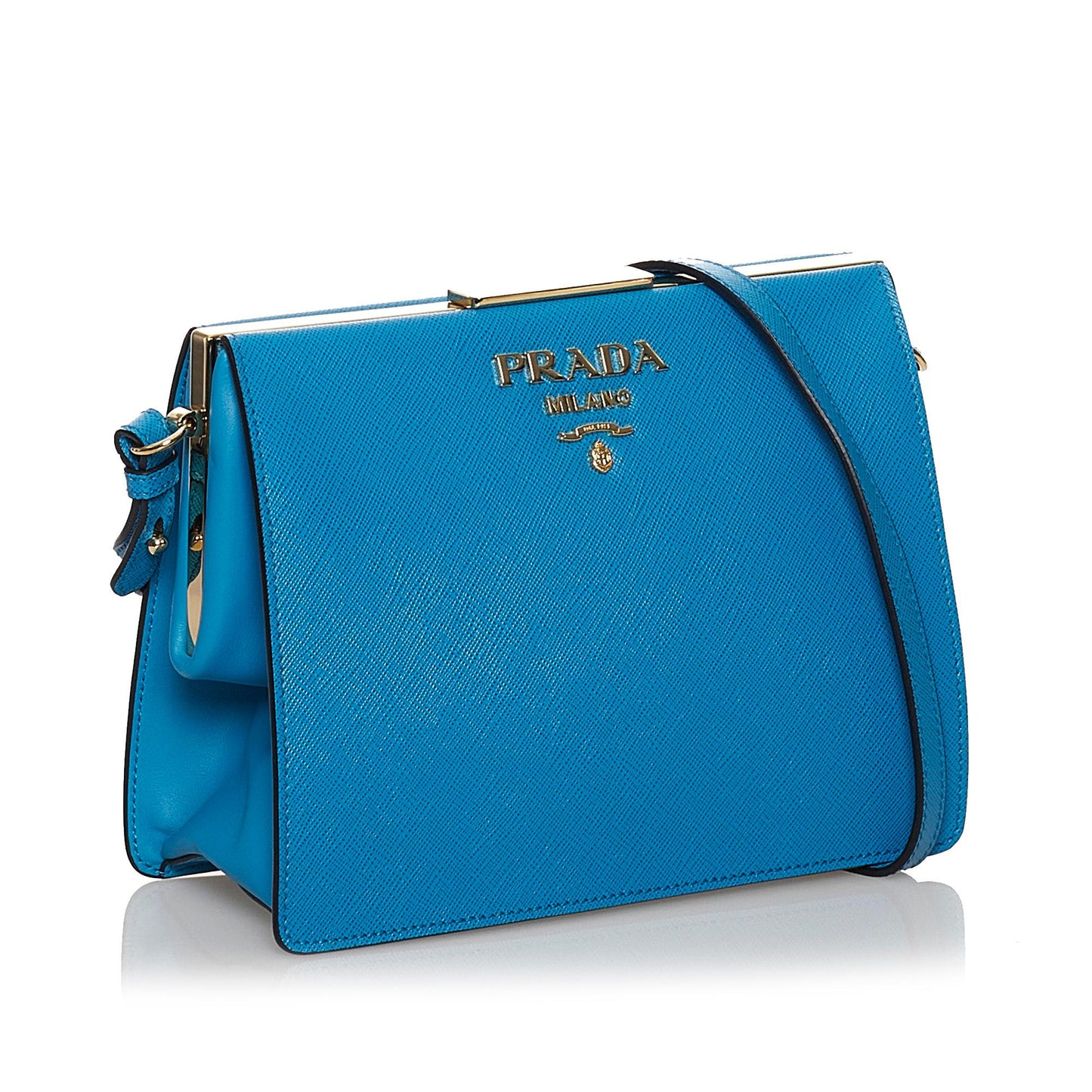 Prada Light Frame Crossbody Bag Shg Saffiano