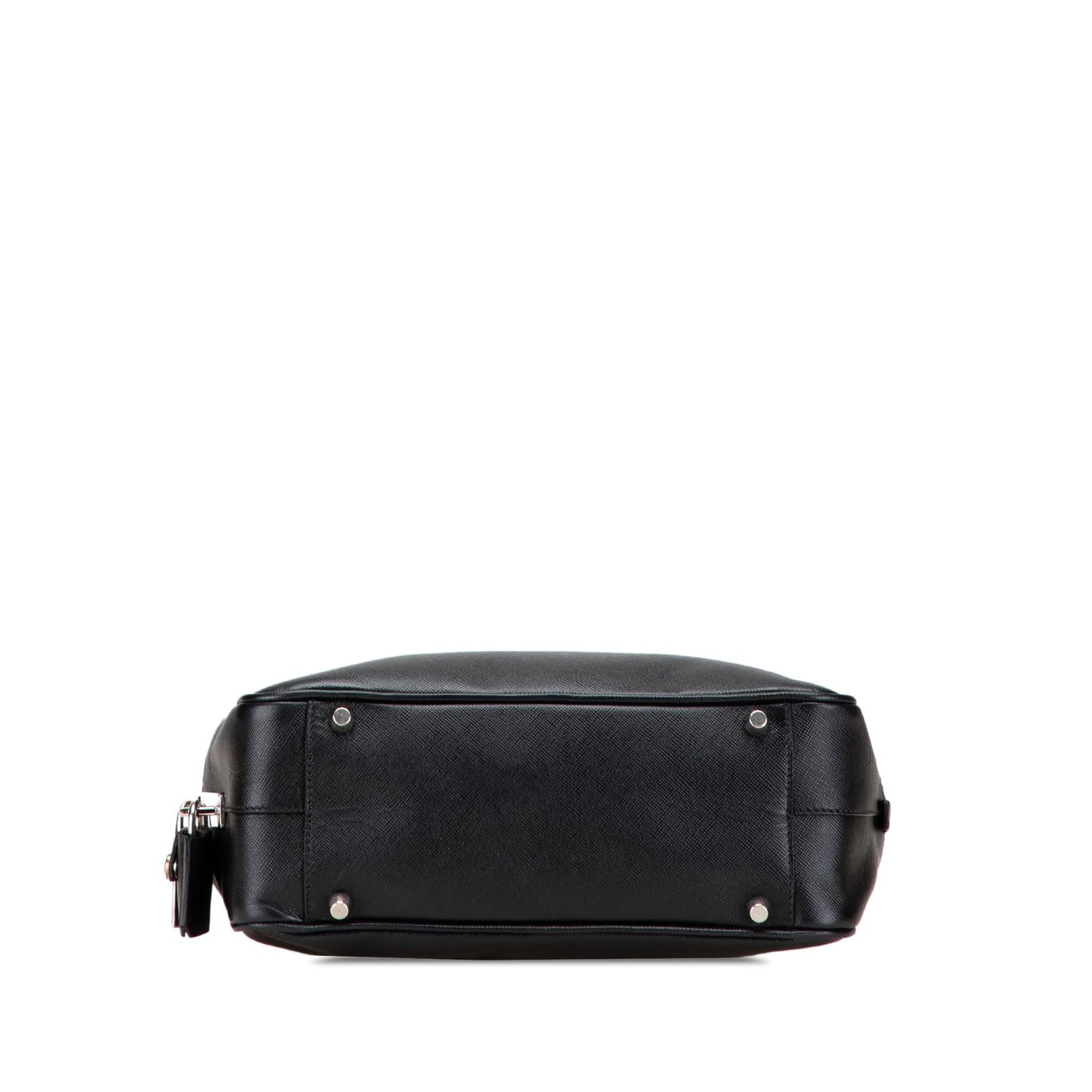 Prada Lux Bauletto Handbag Saffiano Satchel Bag