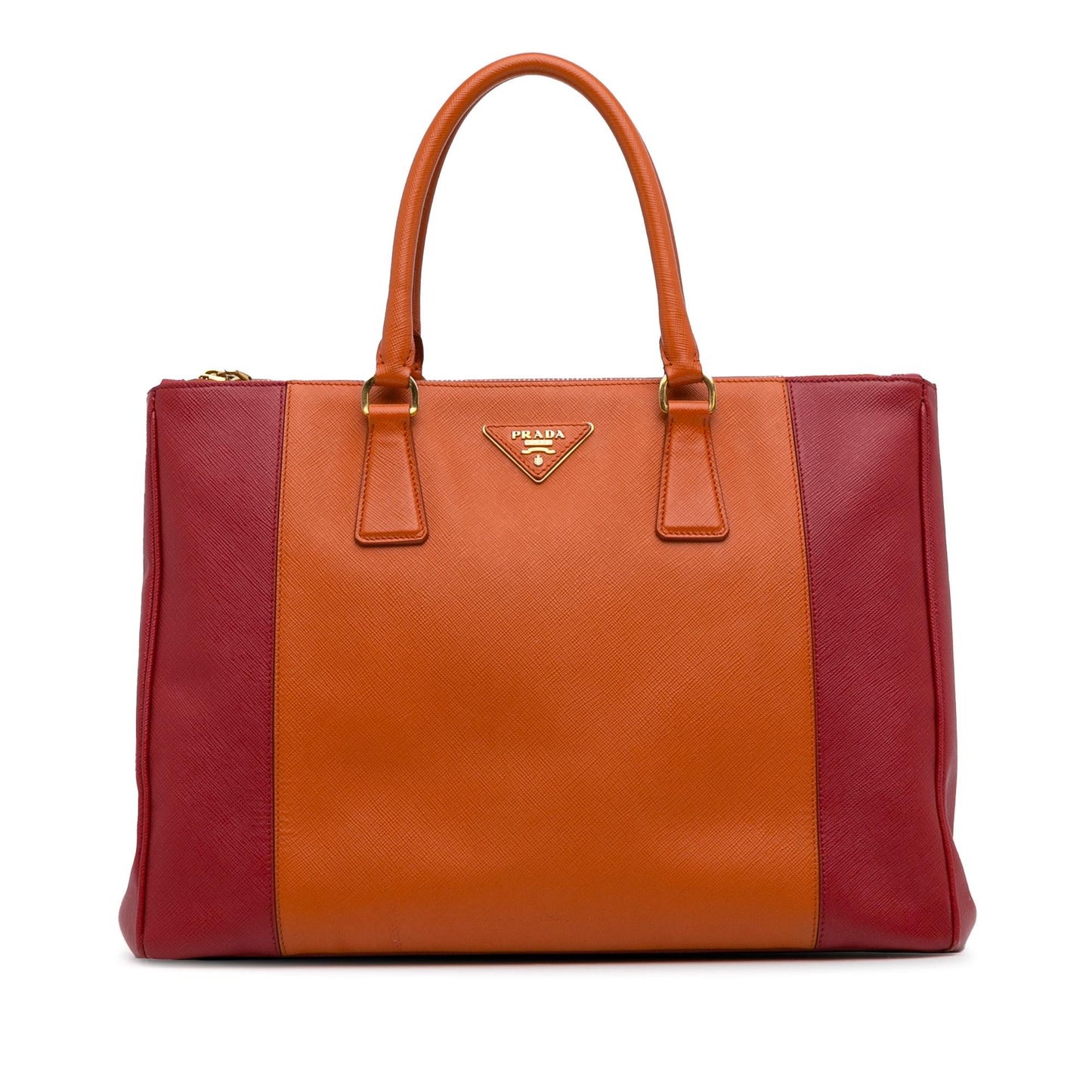 Prada Lux Bicolor Galleria Shg Iwndkh Satchel Bag Saffiano