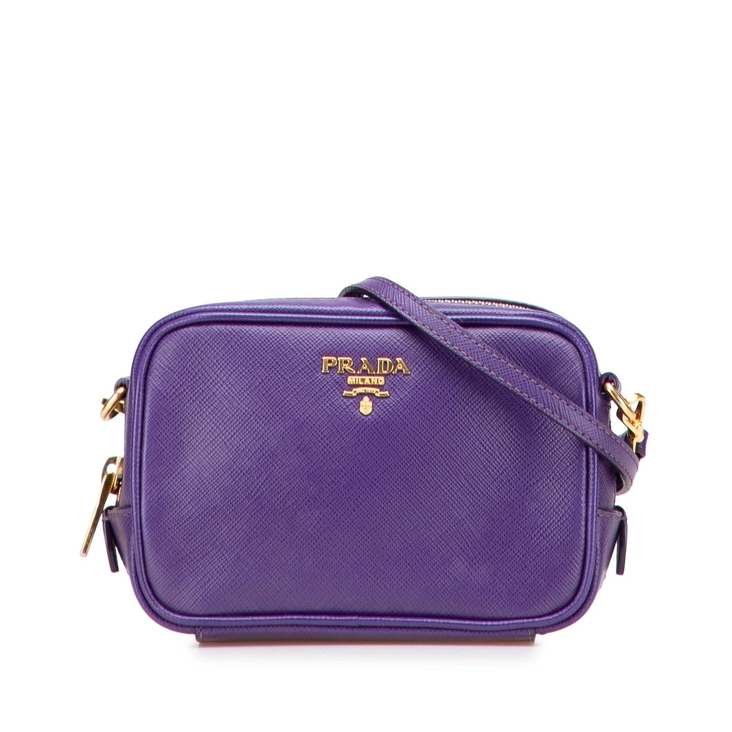Prada Lux Camera Bag Saffiano Crossbody Bag