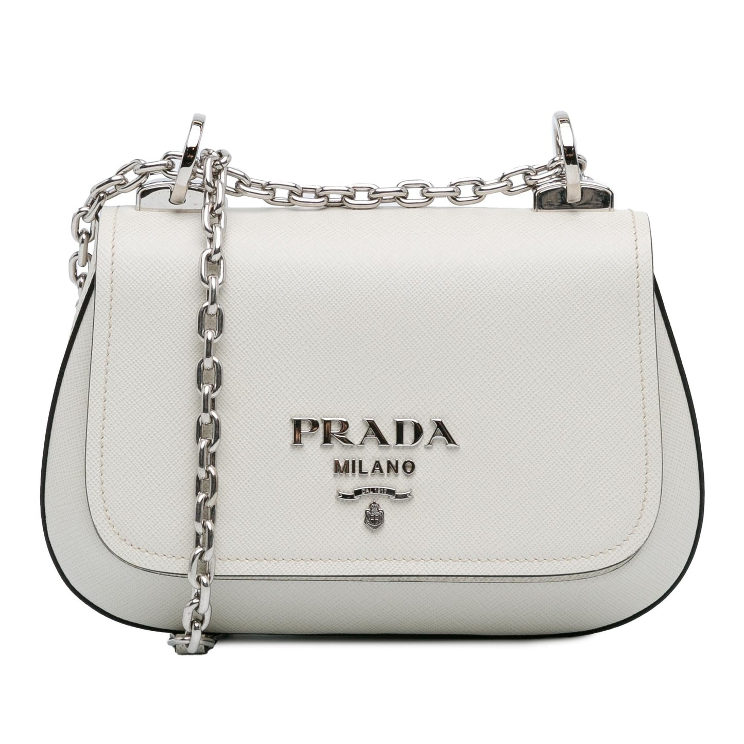Prada Lux Crossbody Shg D27J57 Saffiano Chain Crossbody Bag