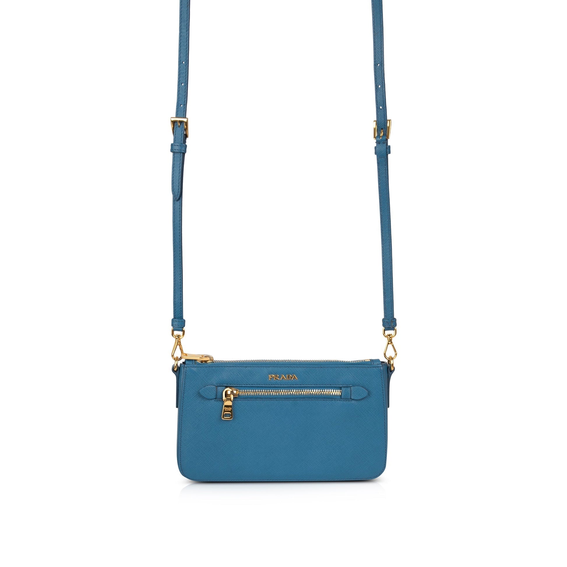 Prada Saffiano Lux Crossbody Bag