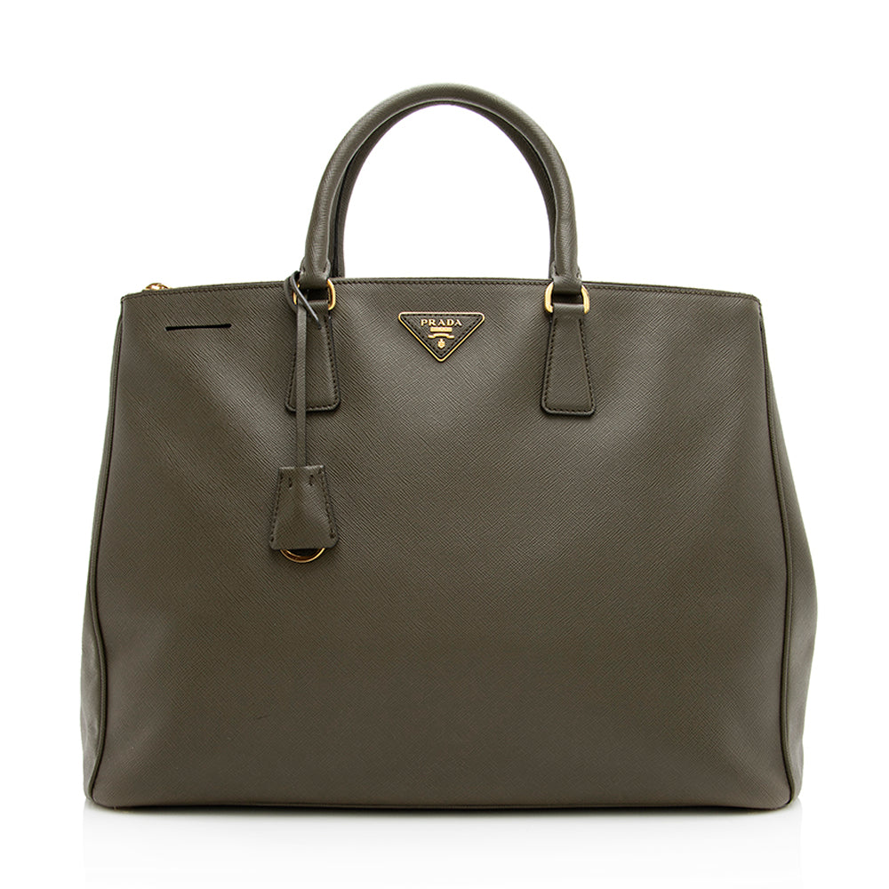 Prada Lux Double Tote Shf Saffiano Large Zip Tote Bag Tote Shf 19891