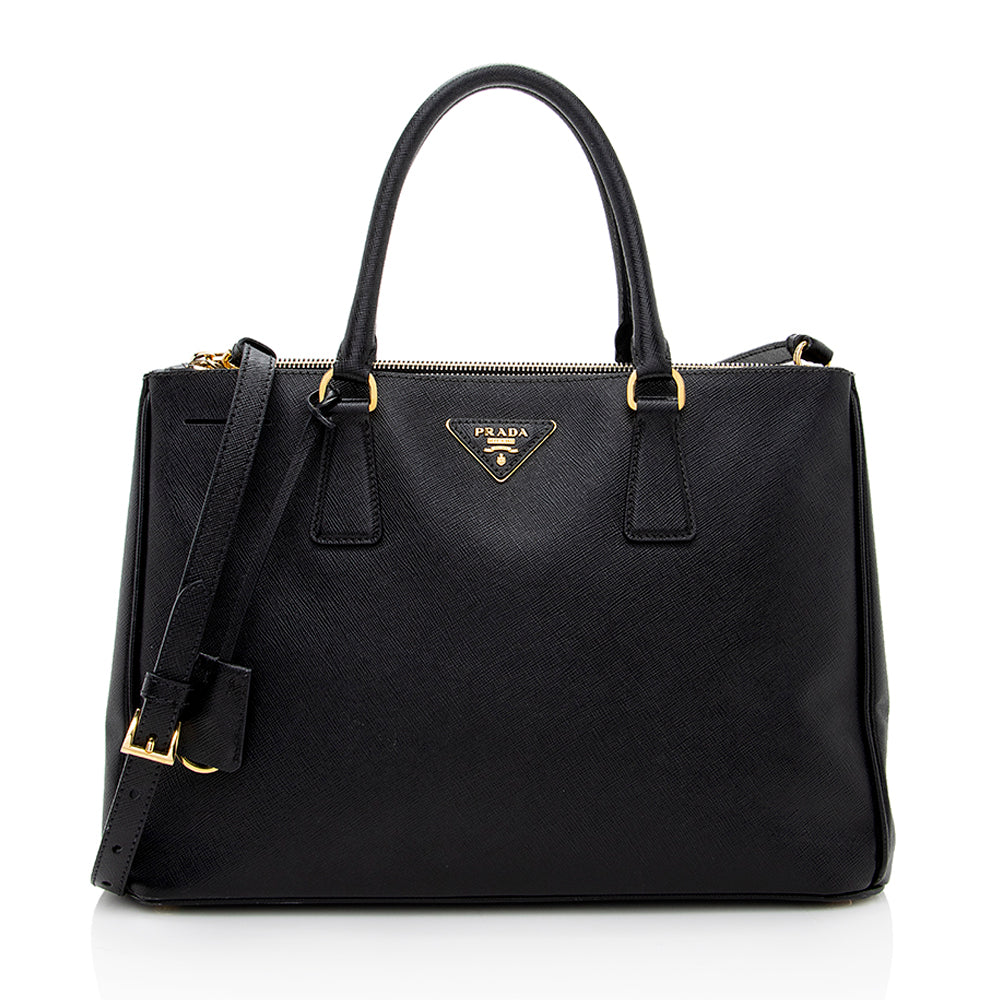 Prada Lux Double Tote Shf Saffiano Medium Zip Tote Bag Tote Shf 18148