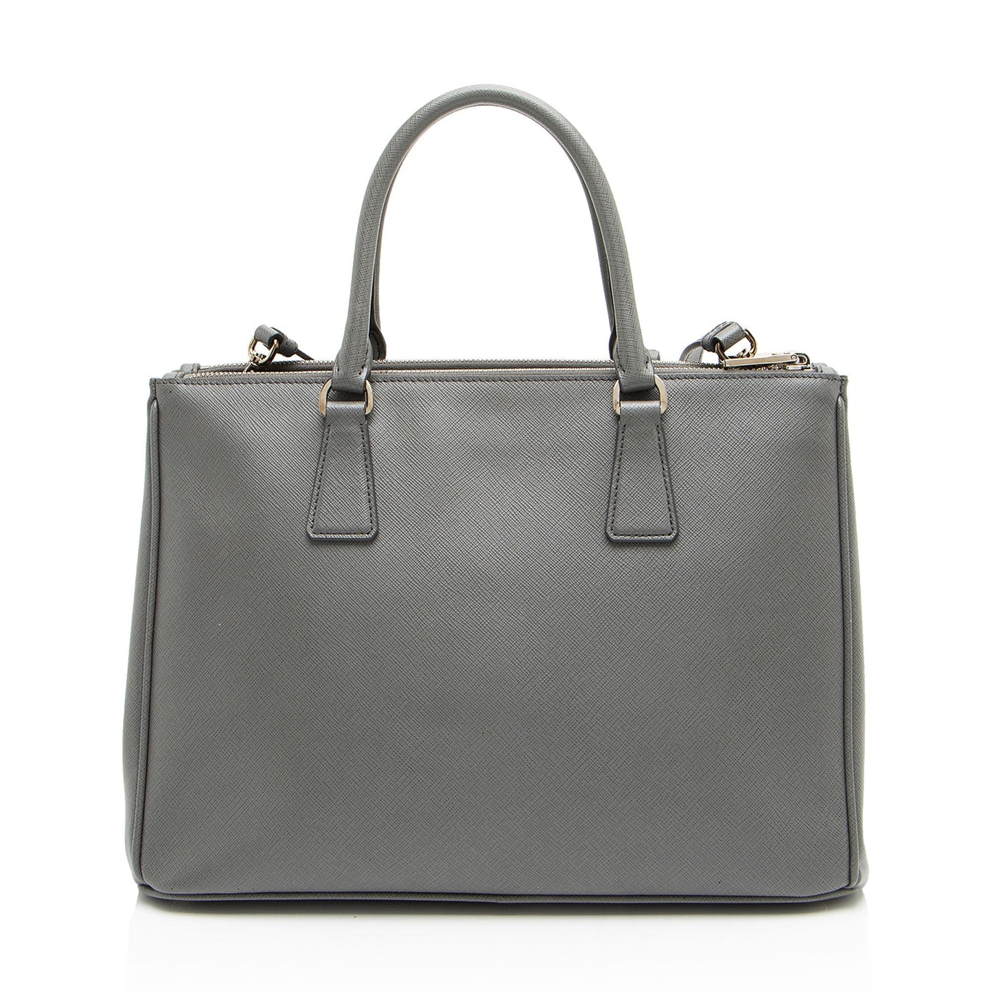 Prada Lux Double Tote Saffiano Medium Zip Tote Bag Medium Tote 4