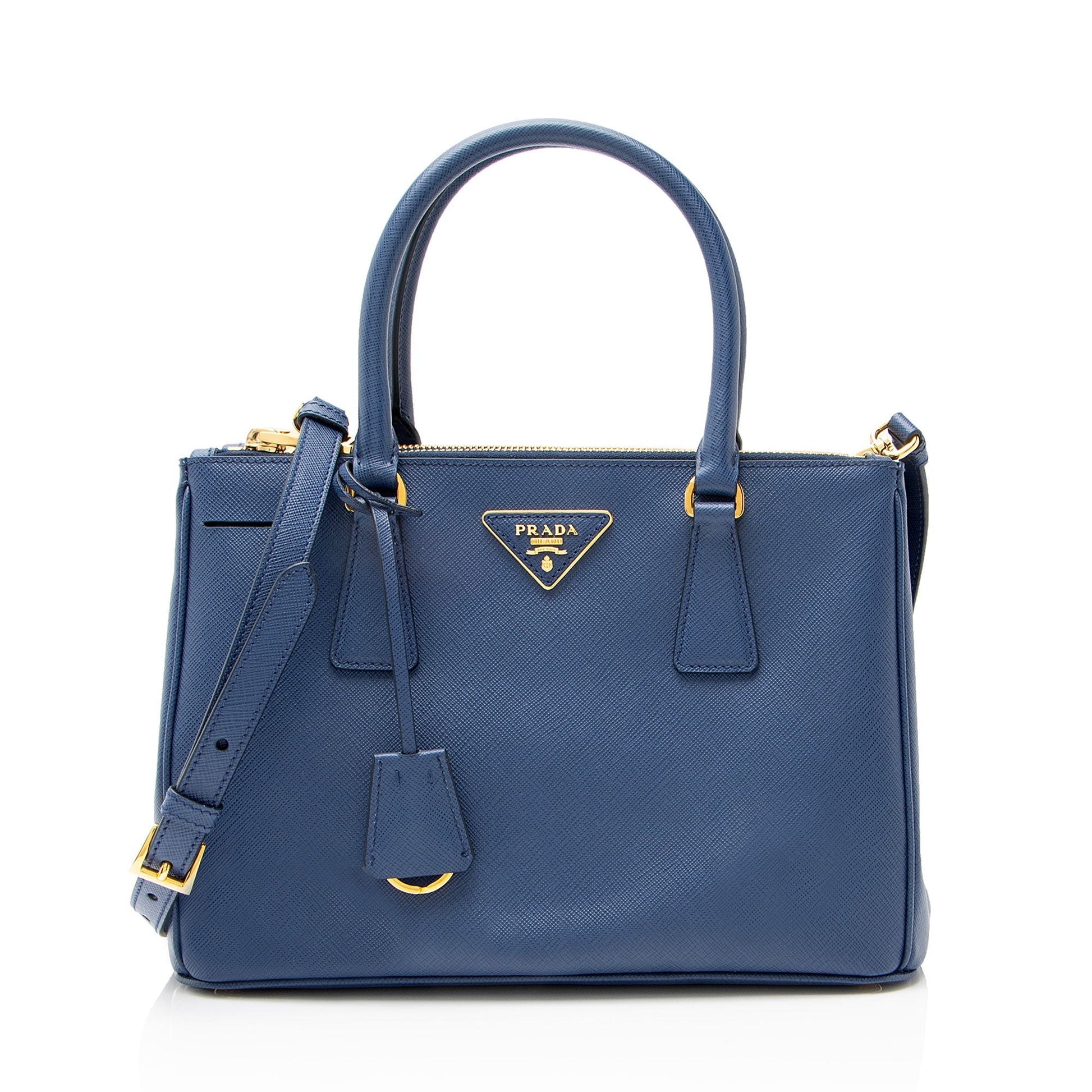 Prada Lux Double Tote Saffiano Medium Zip Tote Bag Medium Tote 7