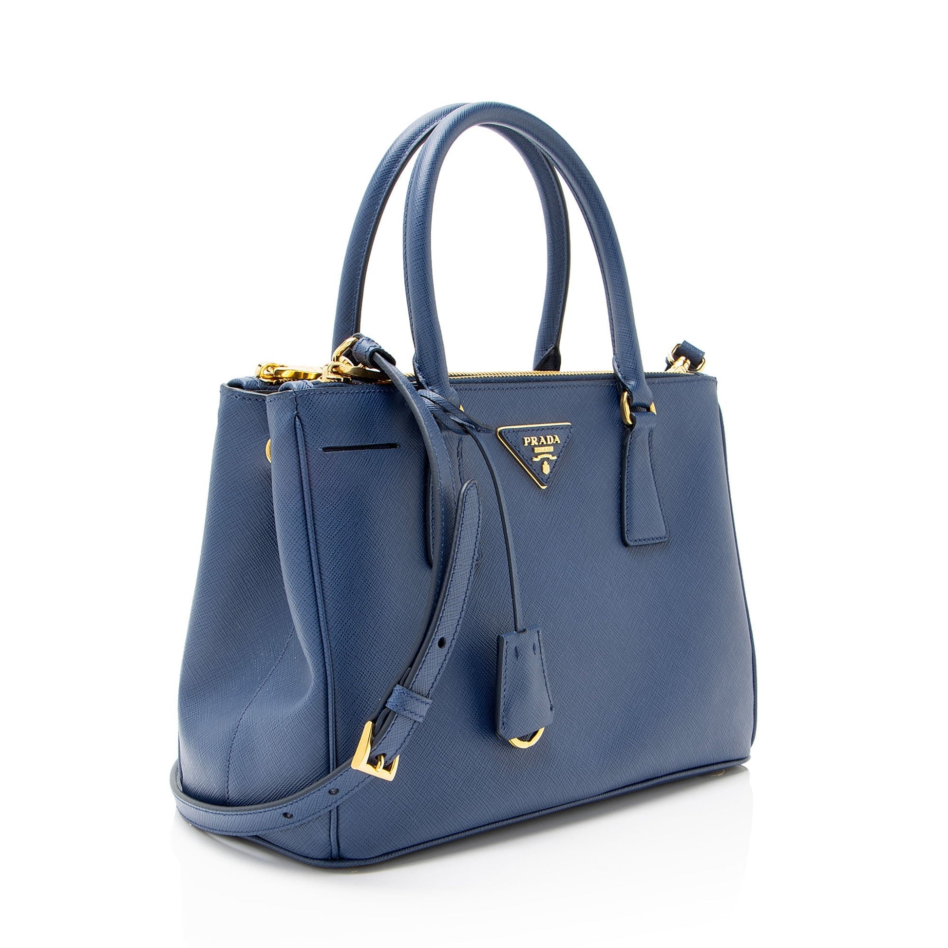 Prada Lux Double Tote Saffiano Medium Zip Tote Bag Medium Tote 7