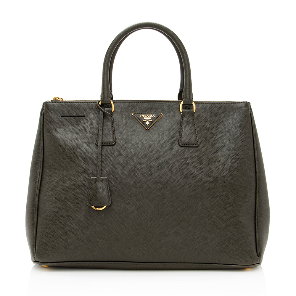 Prada Lux Double Tote Shf Saffiano Large Zip Tote Bag Tote Shf 19762