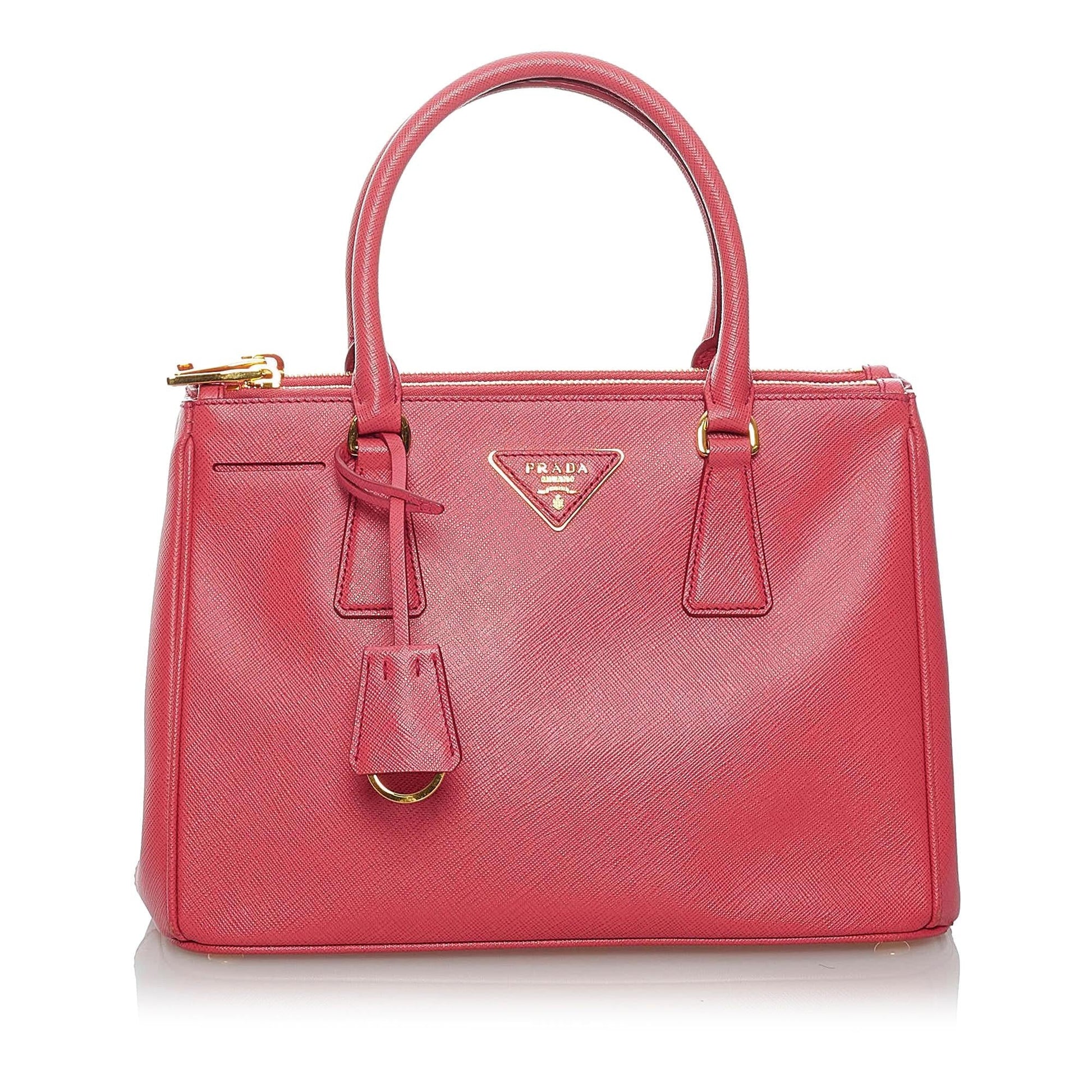 Prada Lux Galleria Double Satchel Shg Saffiano Zip Satchel Bag Satchel Shg 29623