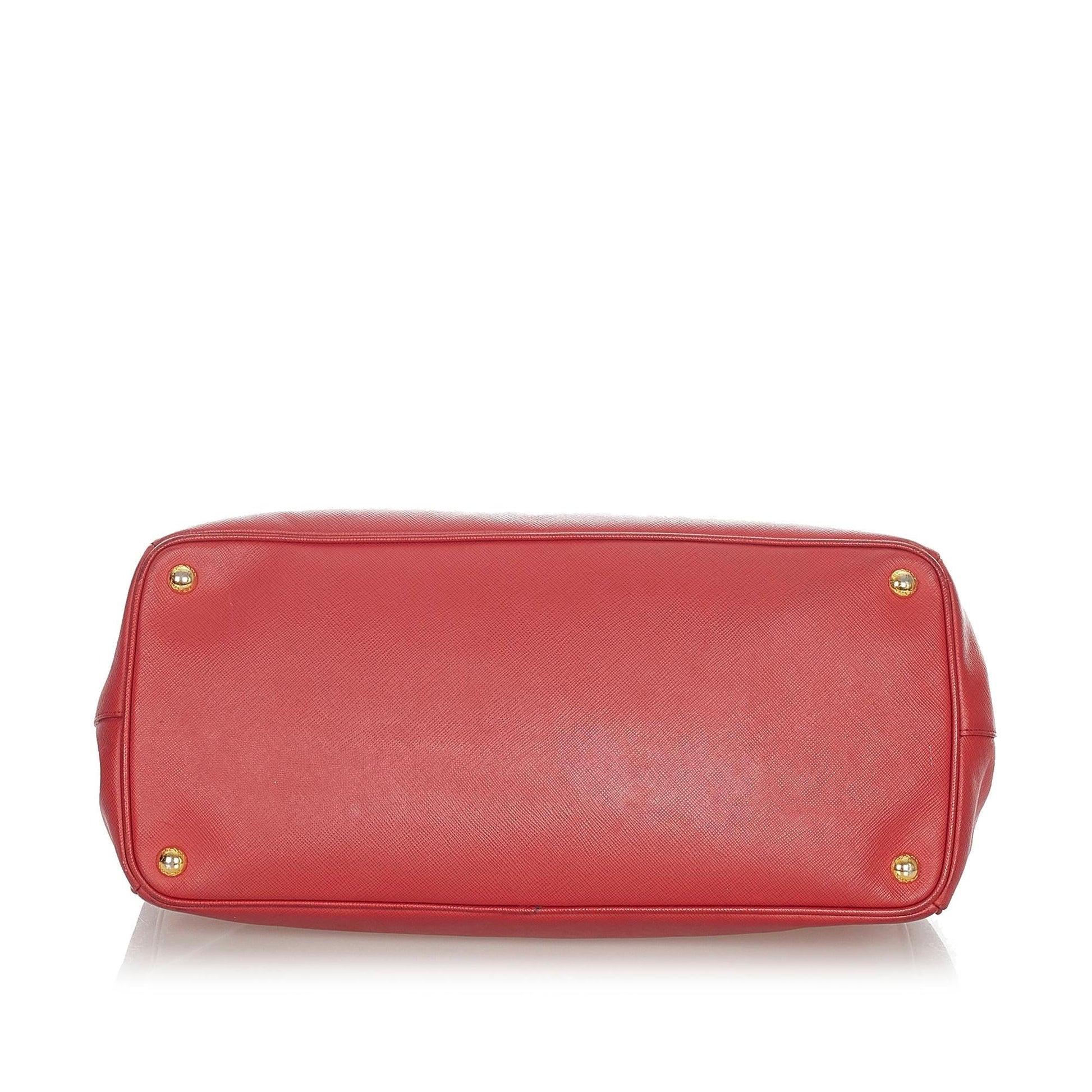 Prada Lux Galleria Handbag Shg Saffiano Satchel Bag