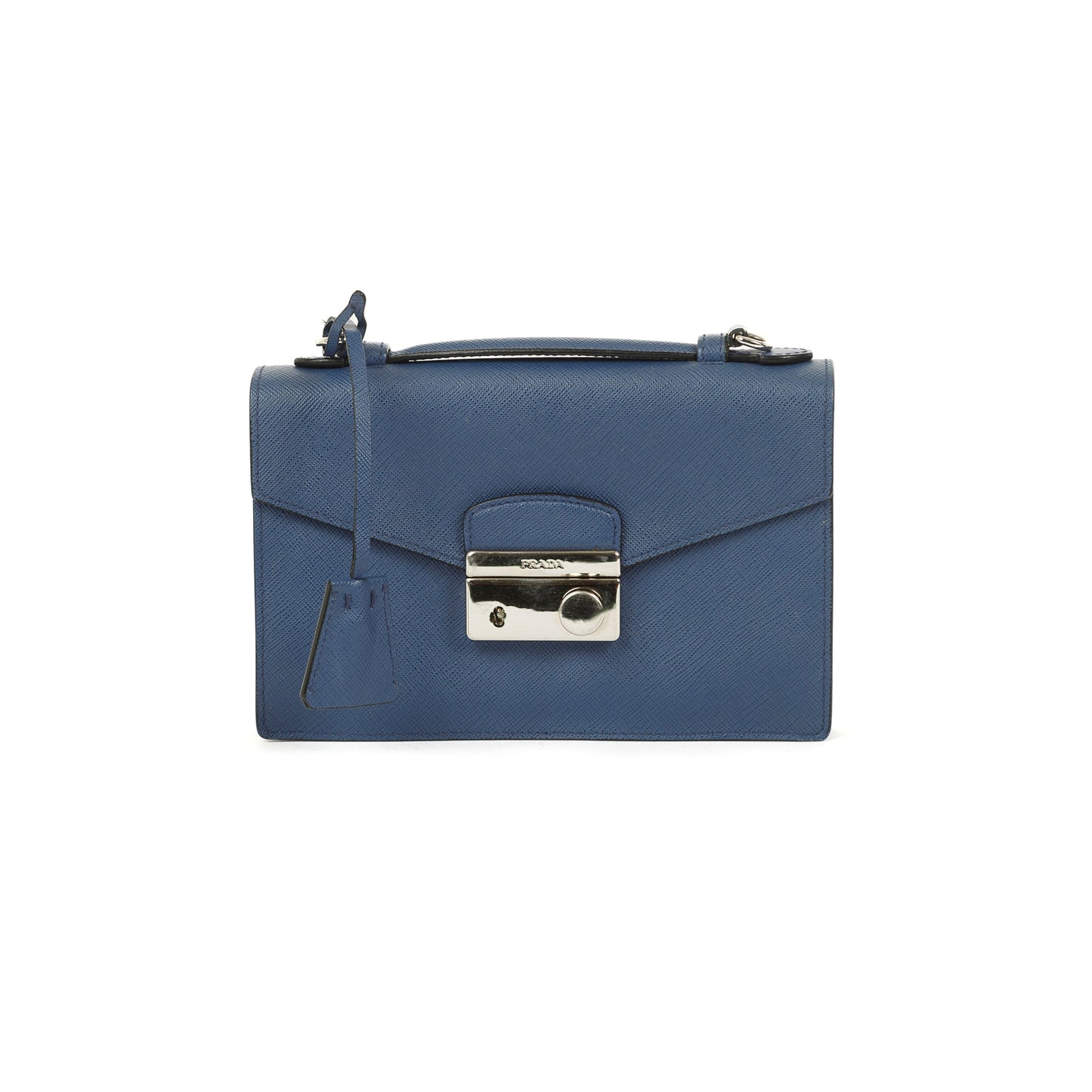 Prada Saffiano Lux Sound Crossbody Bag Mini