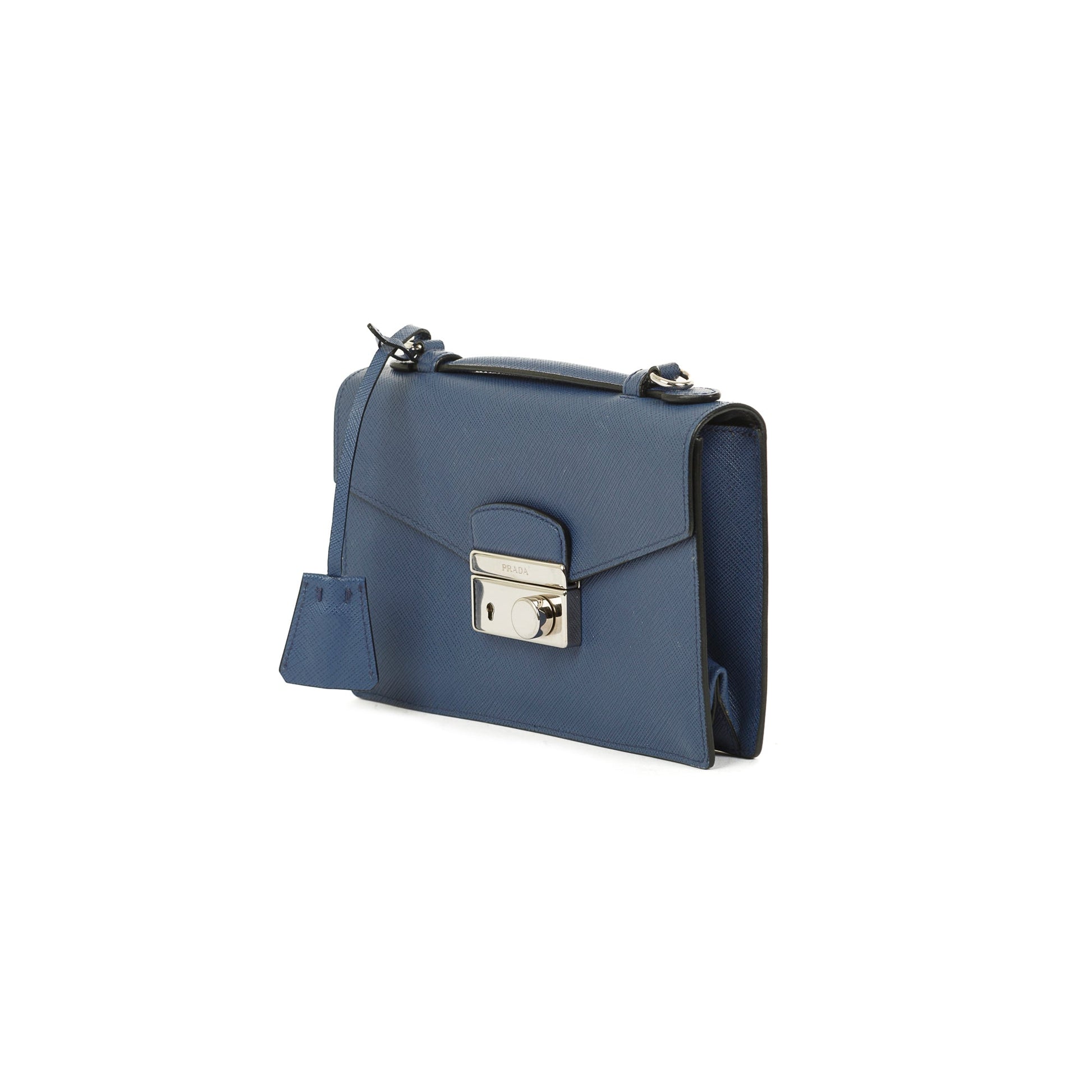 Prada Saffiano Lux Sound Crossbody Bag Mini