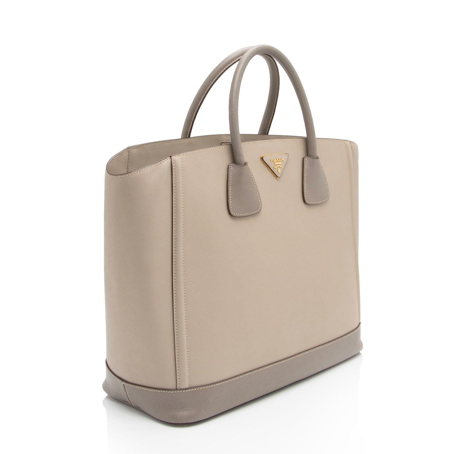 Prada Lux Open Shopping Tote Saffiano Tote Bag